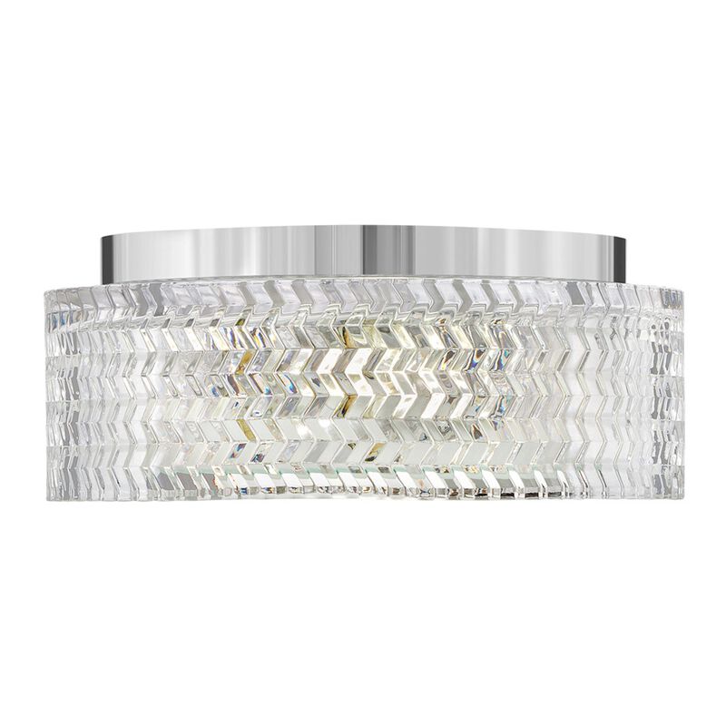 Elle 12 Inch 2 Light Flush Mount by Hinkley