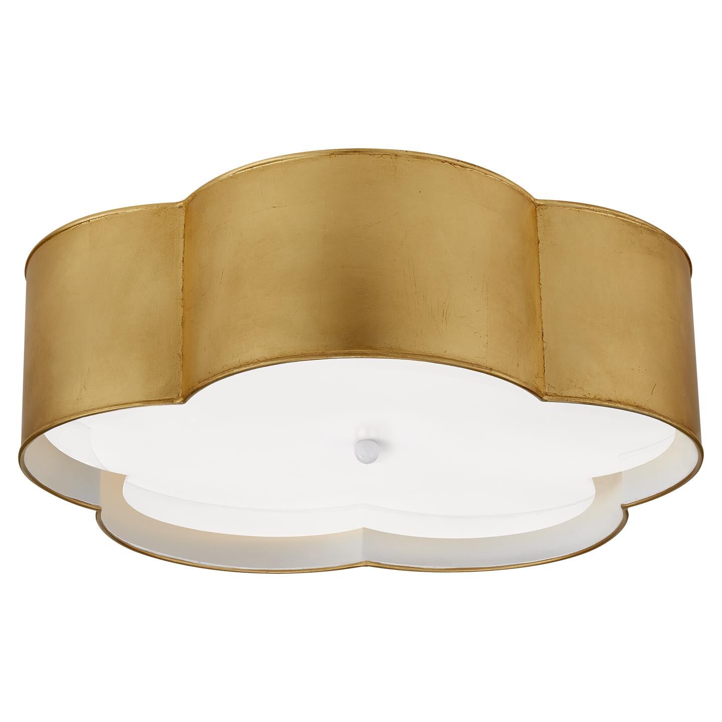 kate spade new york Bryce 20 Inch 4 Light Flush Mount by Visual Comfort Signature Collection