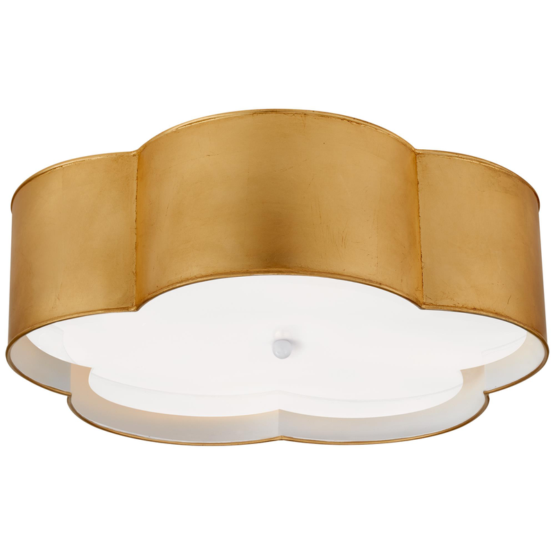 kate spade new york Bryce 20 Inch 4 Light Flush Mount by Visual Comfort Signature Collection