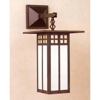 Glasgow 19 Inch Tall 1 Light Outdoor Wall Light by Arroyo Craftsman