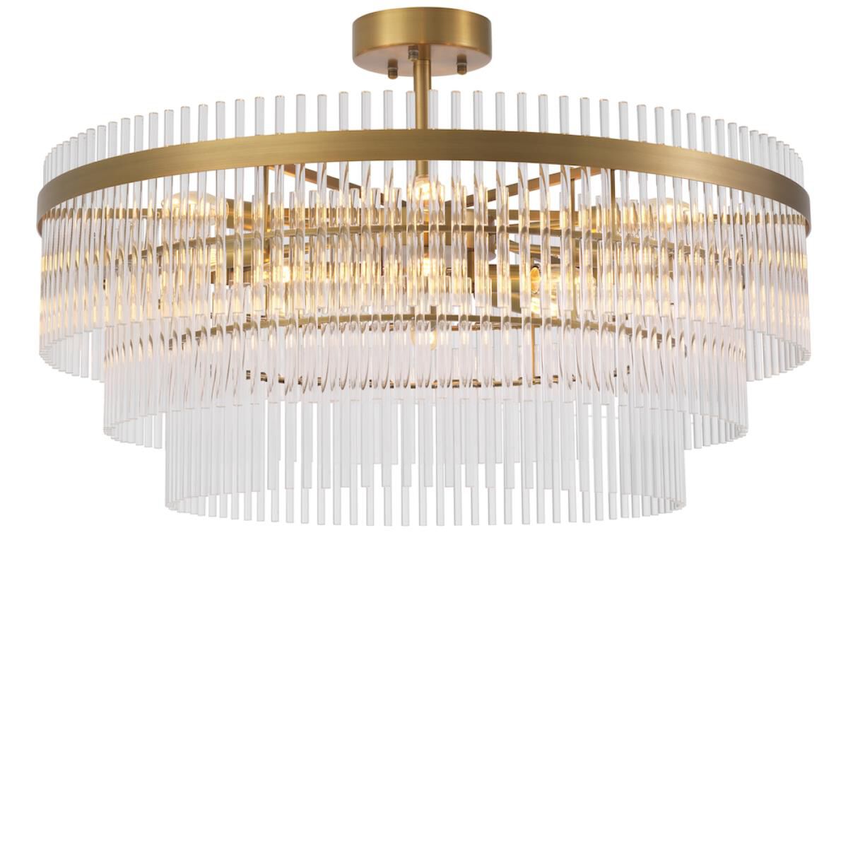 East 32 Inch Semi Flush Mount by Eichholtz
