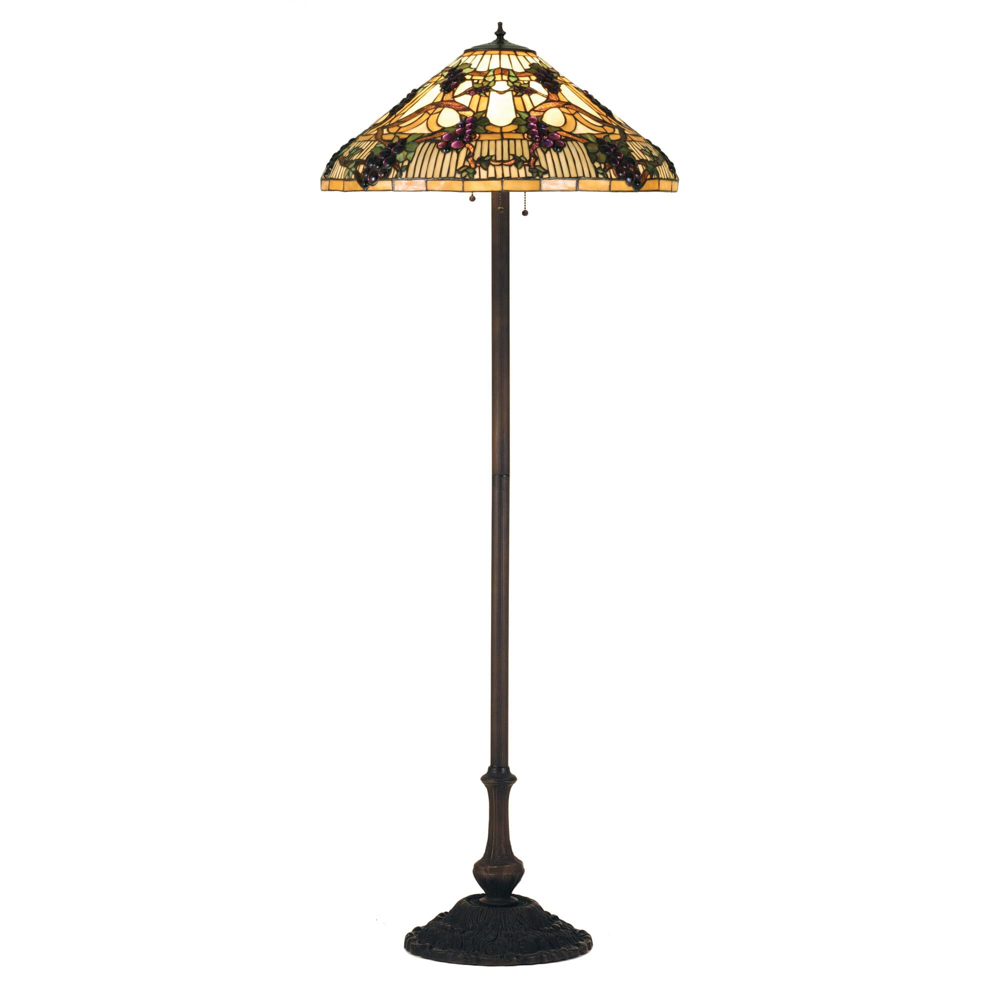 Jeweled Grape 64 Inch Floor Lamp by Meyda Lighting