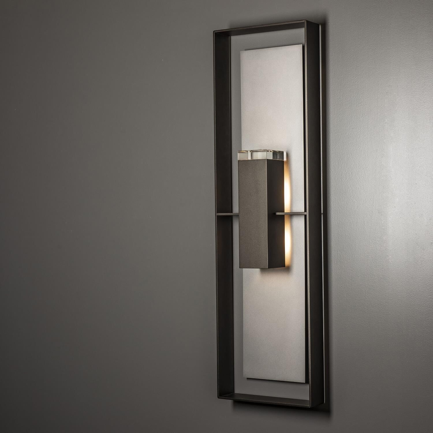 Shadow Box 13 Inch Outdoor Wall Light by Hubbardton Forge