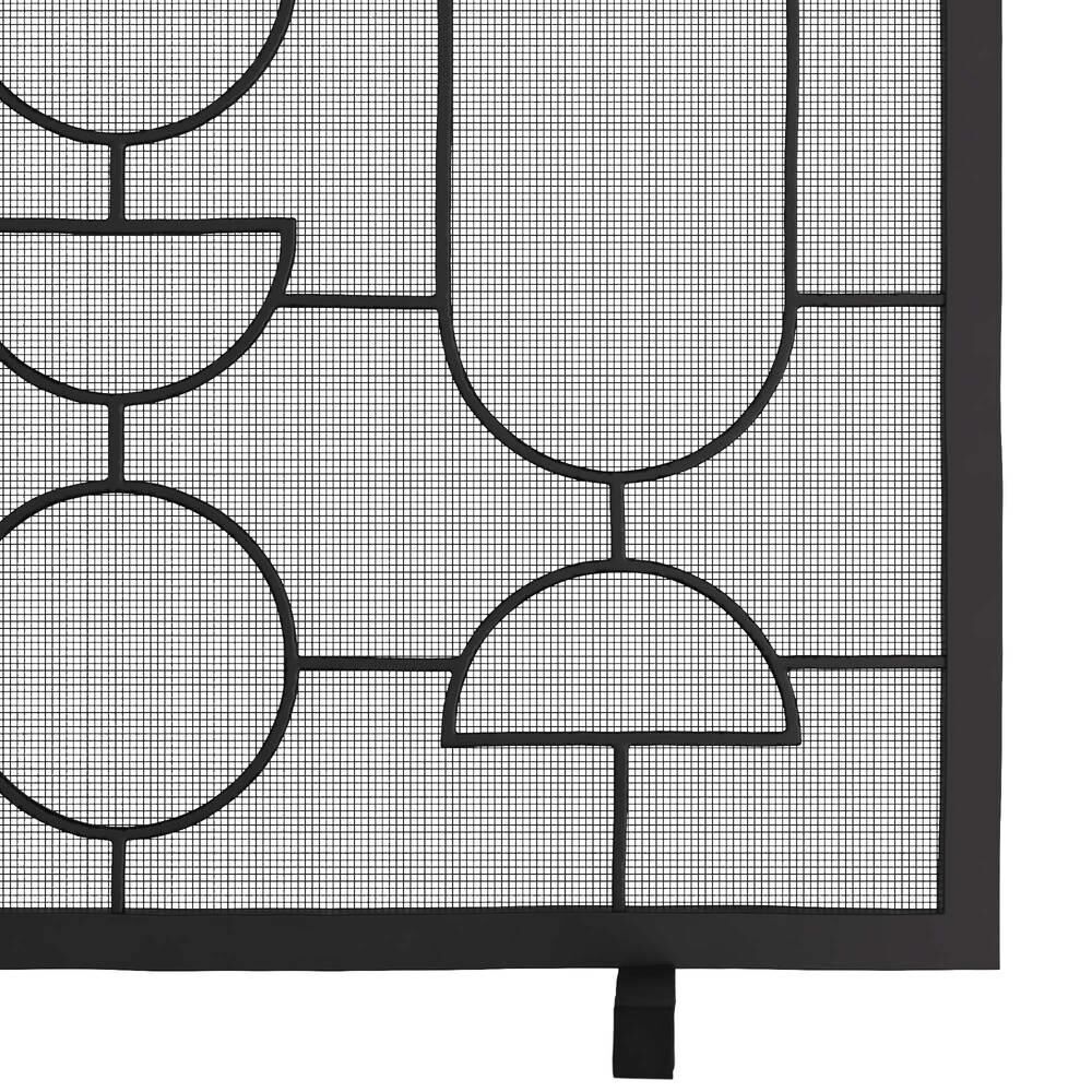 Adamo 40 Inch Fireplace Screen by Arteriors Home
