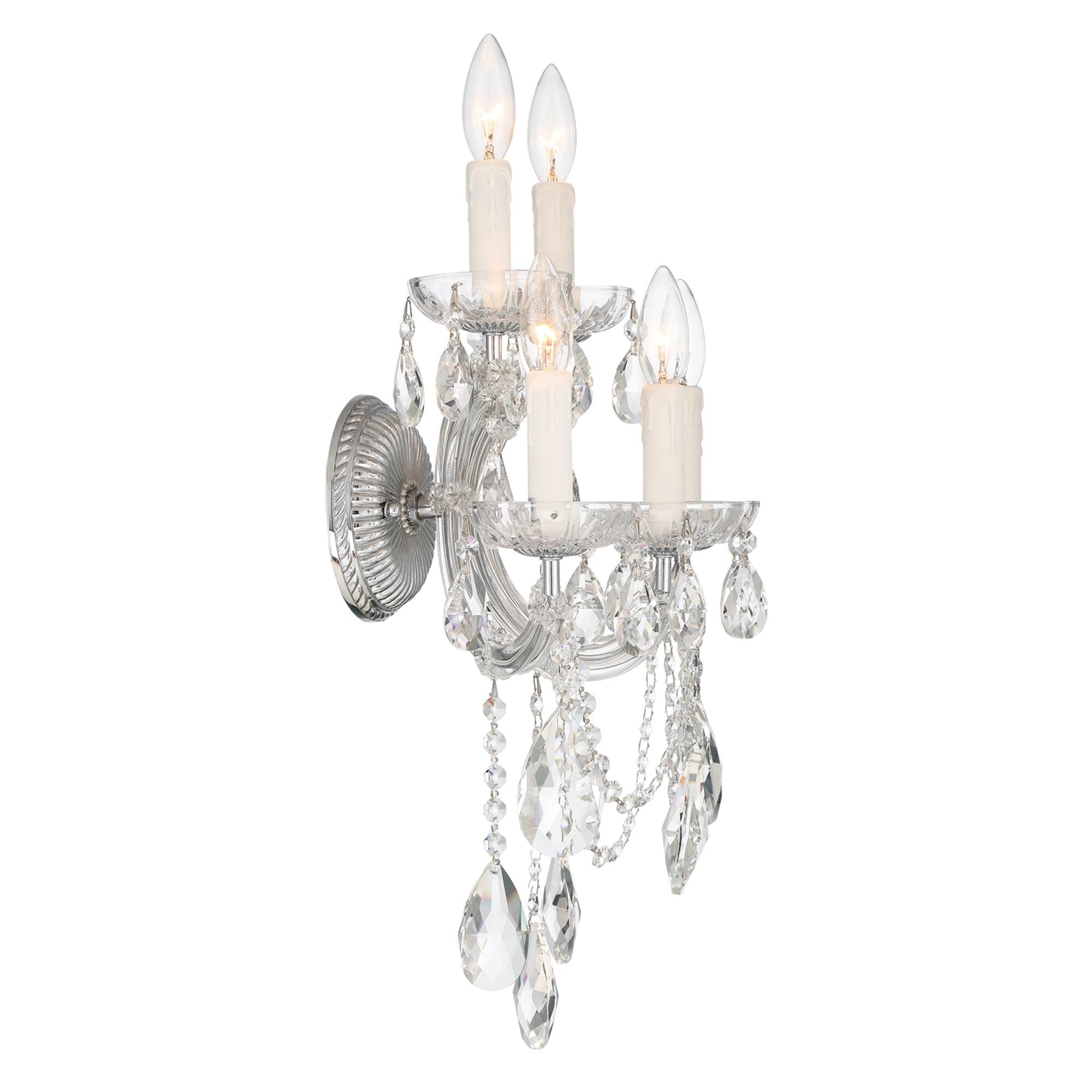 Maria Theresa 22 Inch 5 Light Wall Sconce,