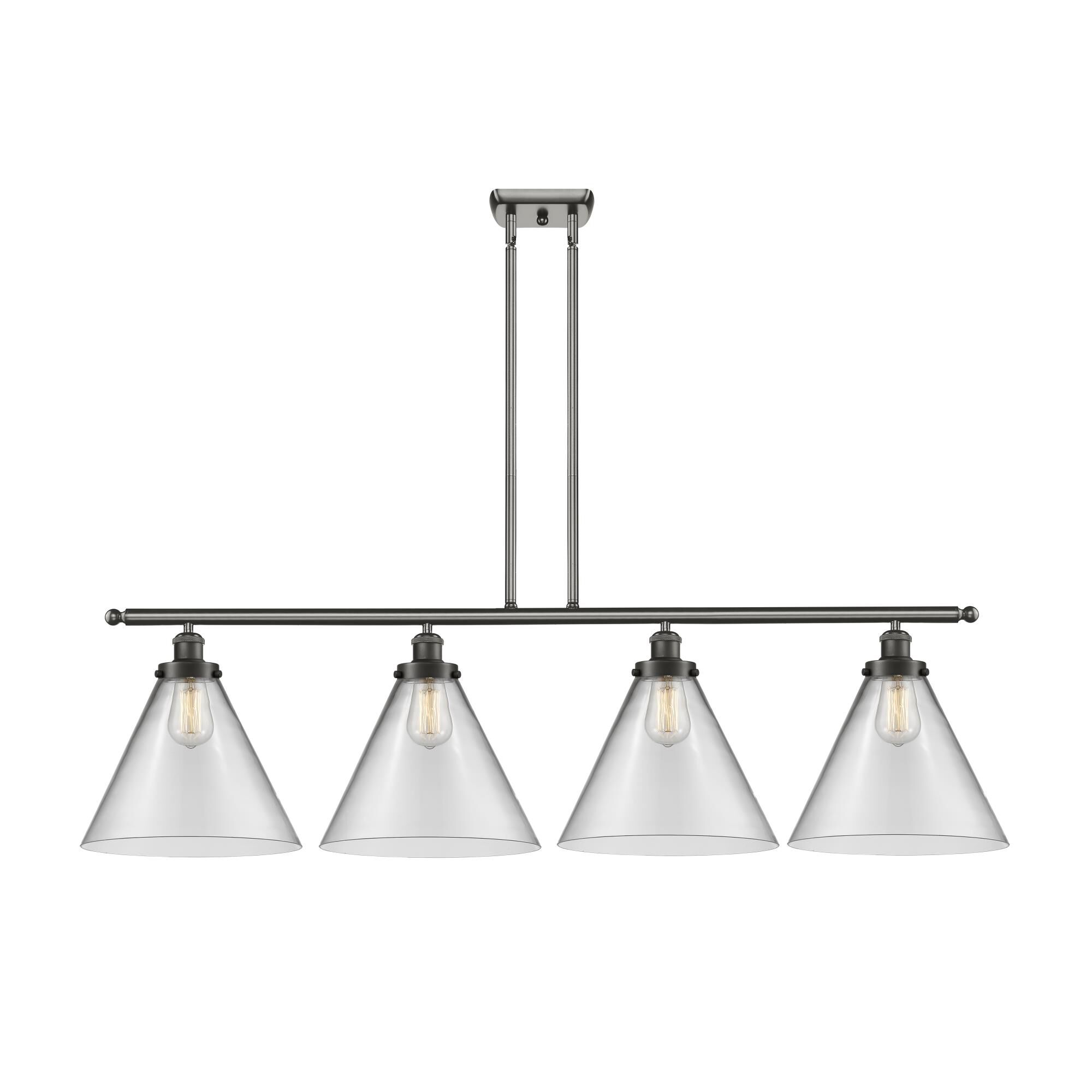 Shown in Satin Nickel finish and Brushed Satin Nickel shade