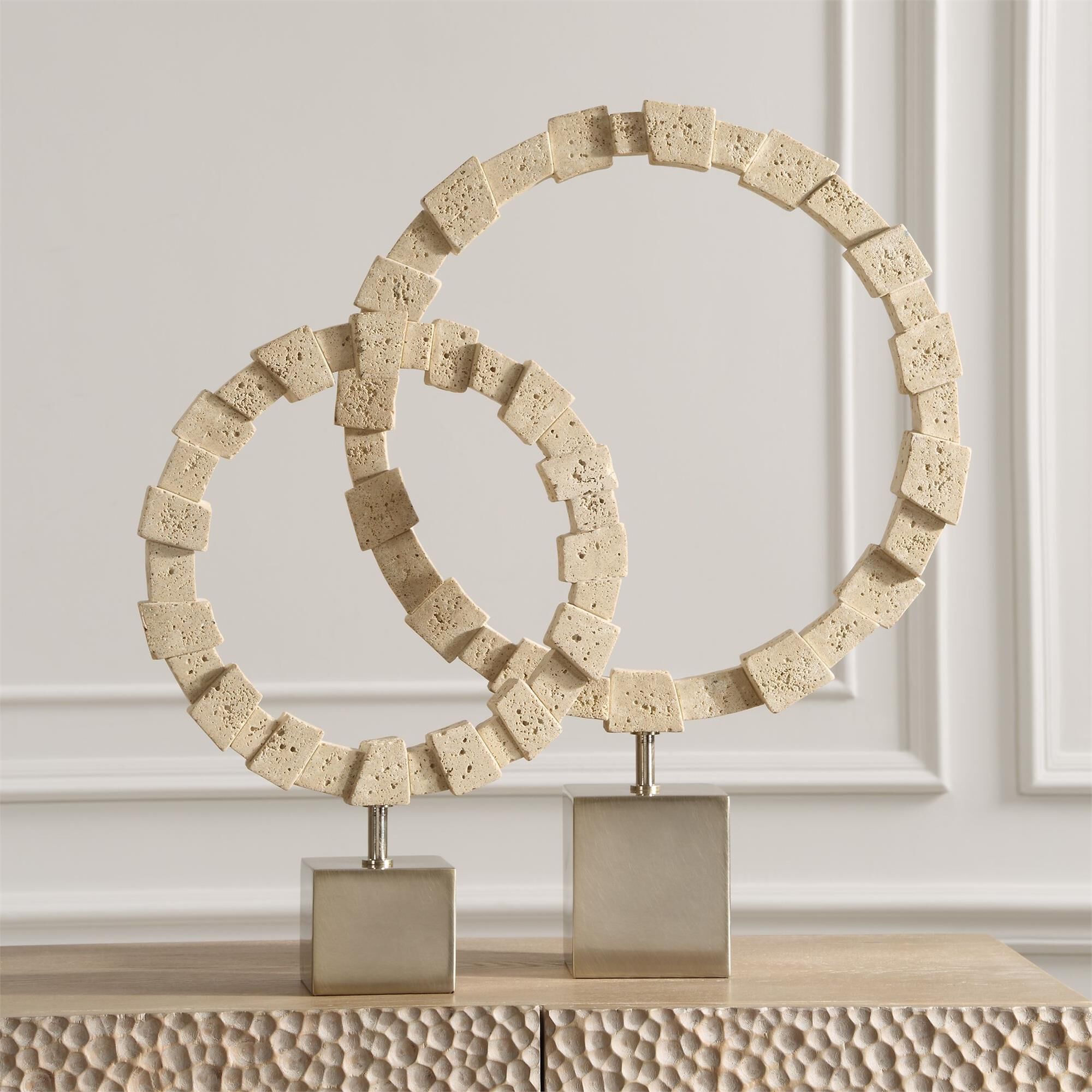 Renee Wightman Ivory Fusion 23 Inch Figurine by Uttermost