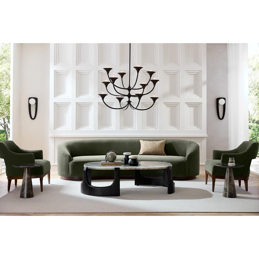 Turner 109 Inch Love Seat by Arteriors Home