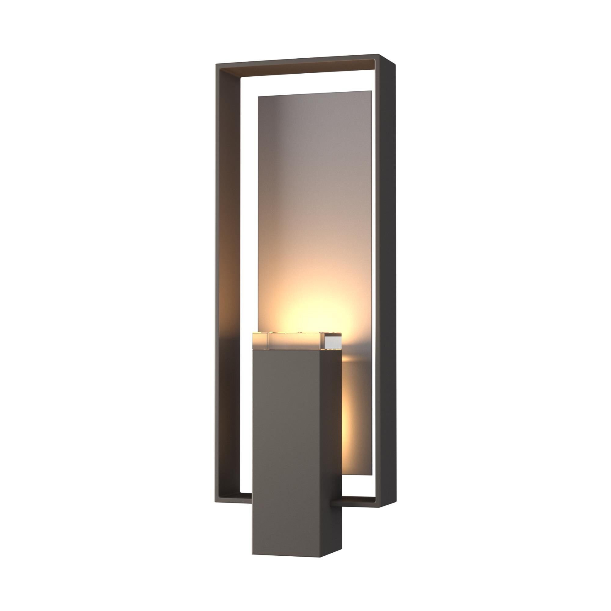Shadow Box 21 Inch Tall 2 Light Outdoor Wall Light by Hubbardton Forge