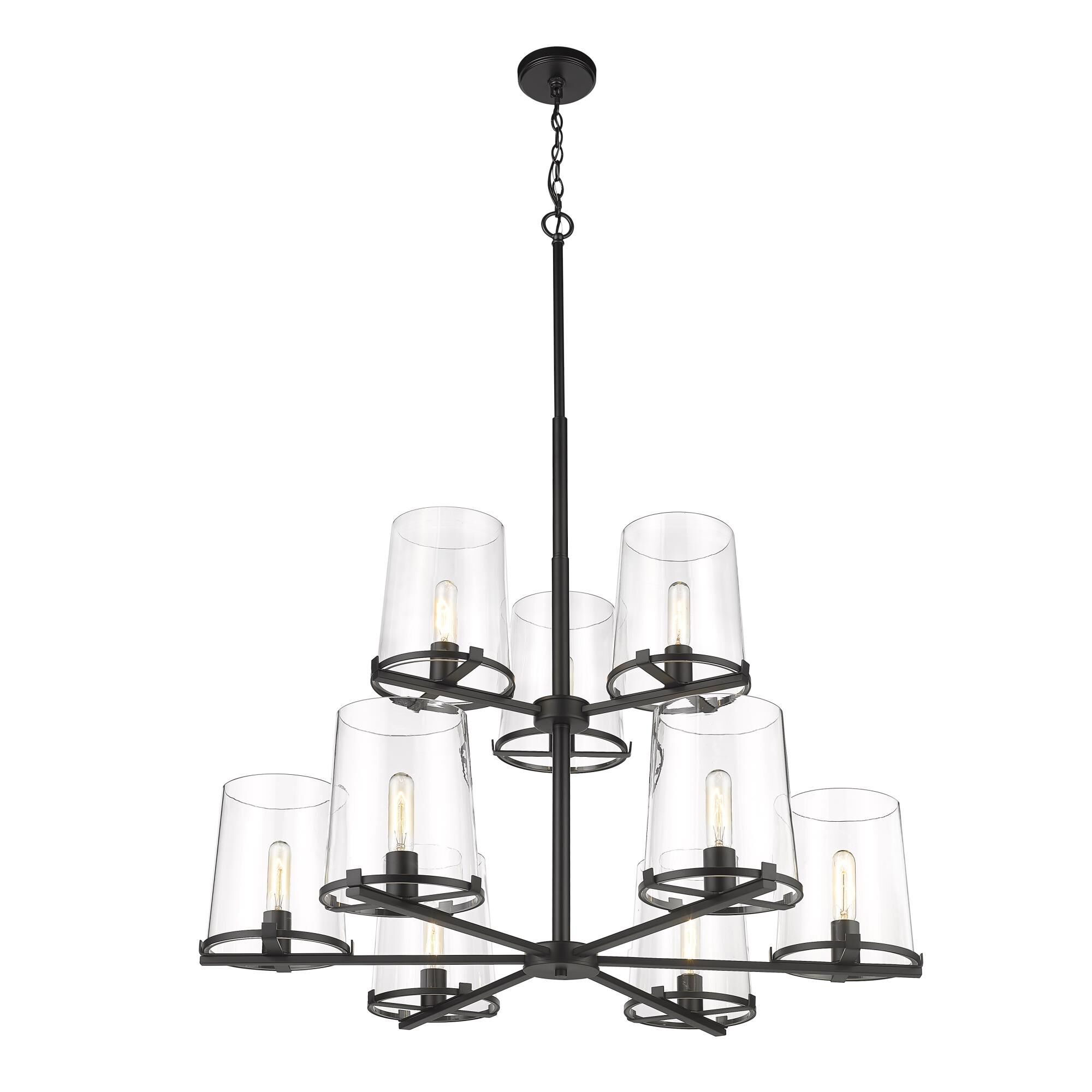 Callista 38 Inch 9 Light Chandelier by Z-Lite