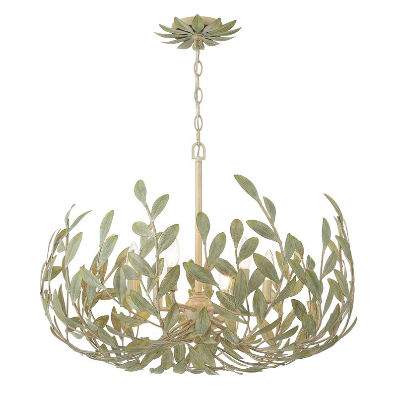 Broche 27 Inch Chandelier by Crystorama