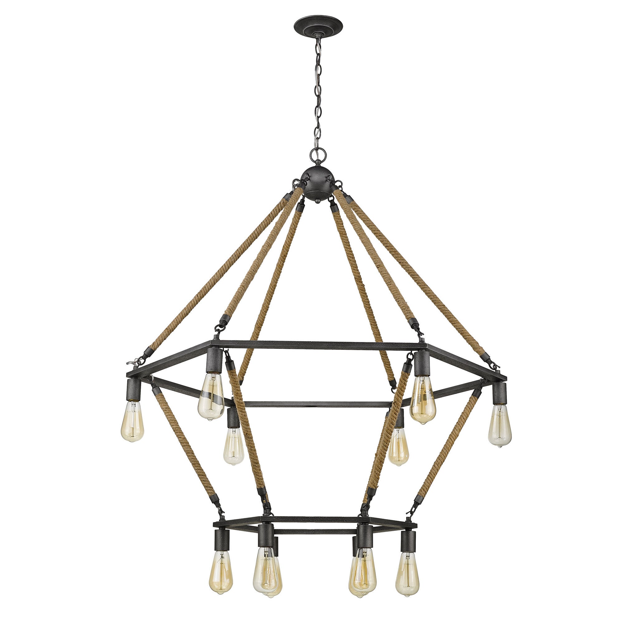 Shown in Antique Gray finish and -- glass and -- shade