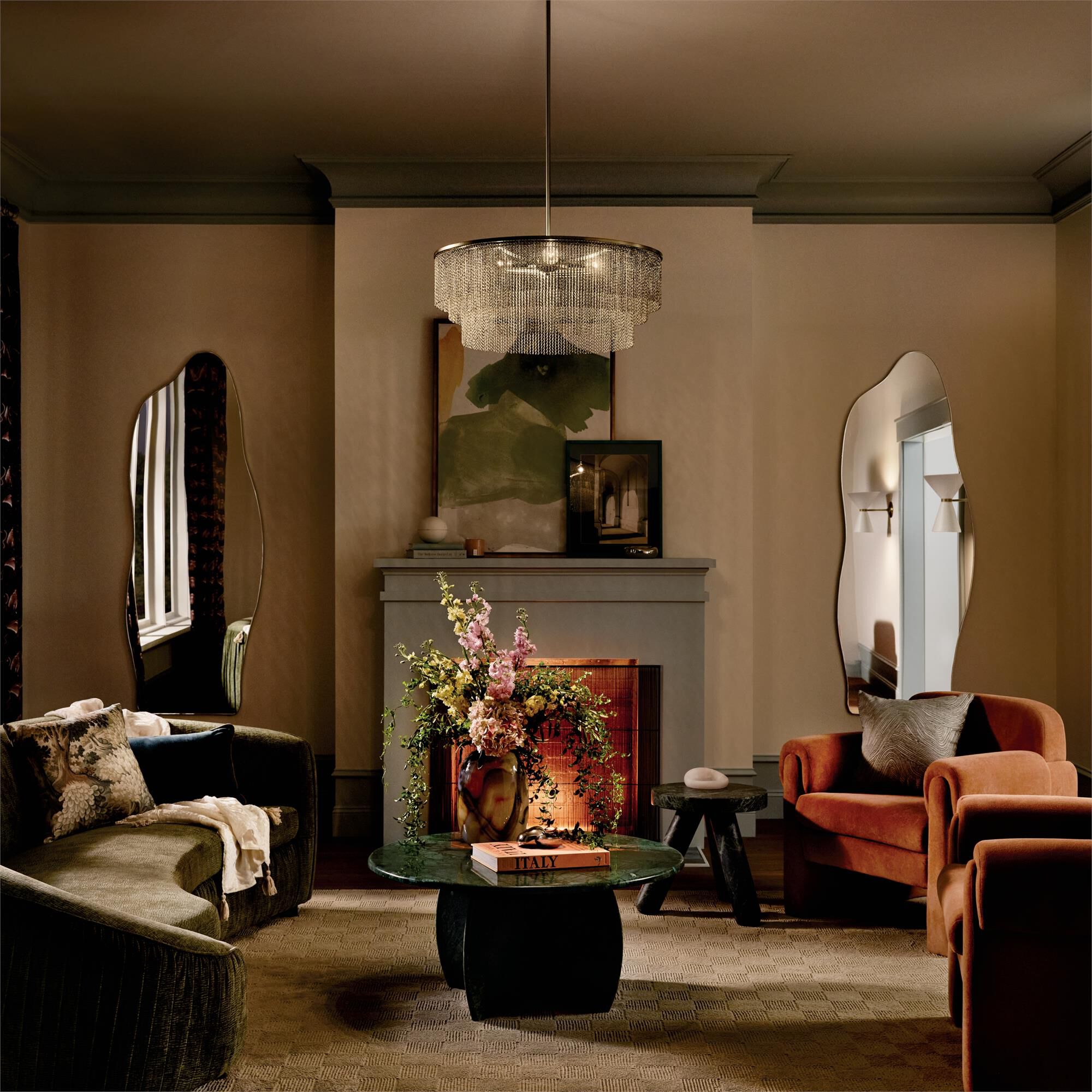 Shown in Champagne Bronze finish