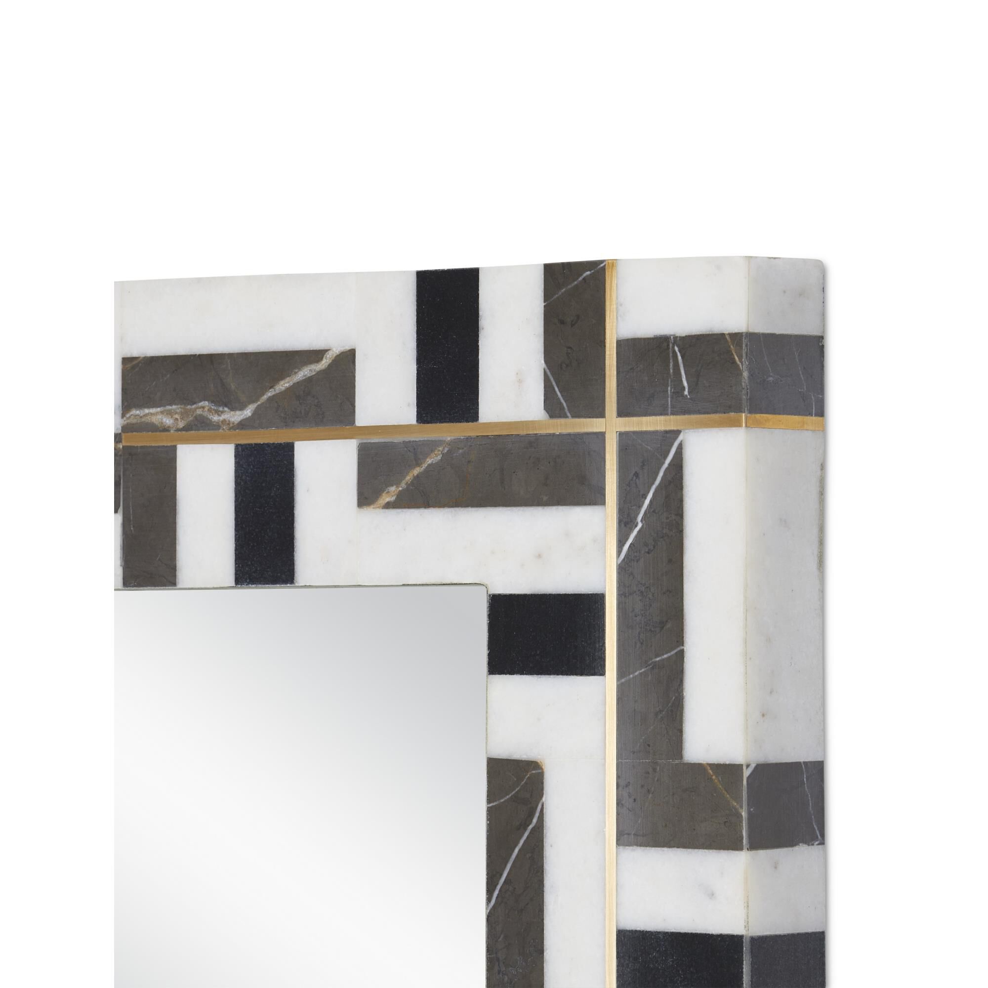 Gentry Rectangular Mirror Decorative Mirrors by Currey and Company