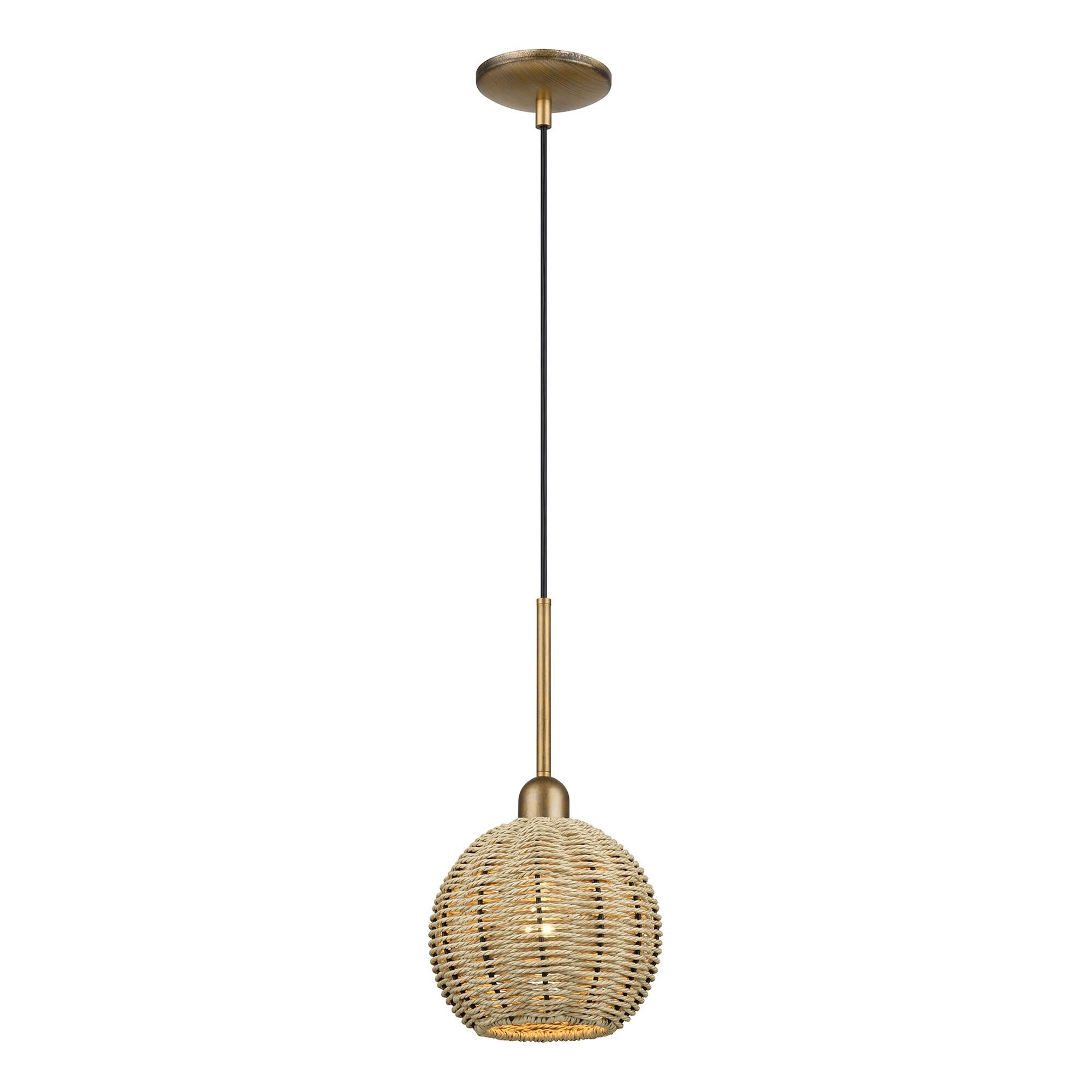 Summervine 8 Inch Mini Pendant by Livex Lighting
