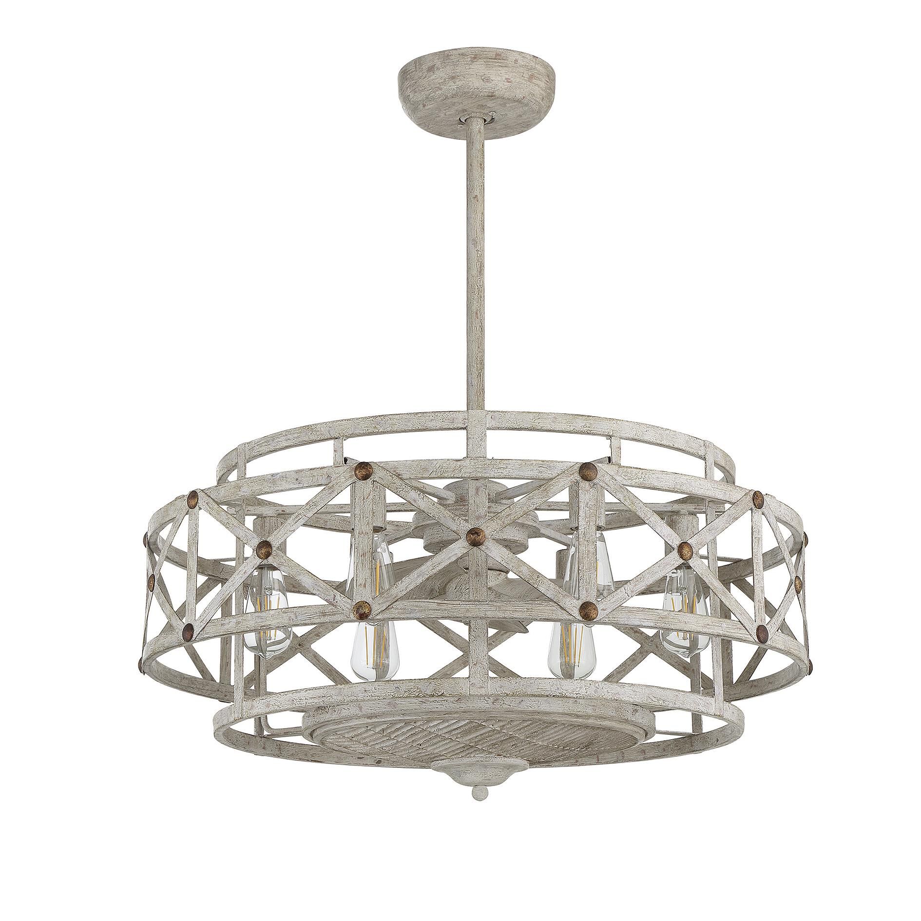 Colonade 29 Inch Chandelier Ceiling Fan by Savoy House