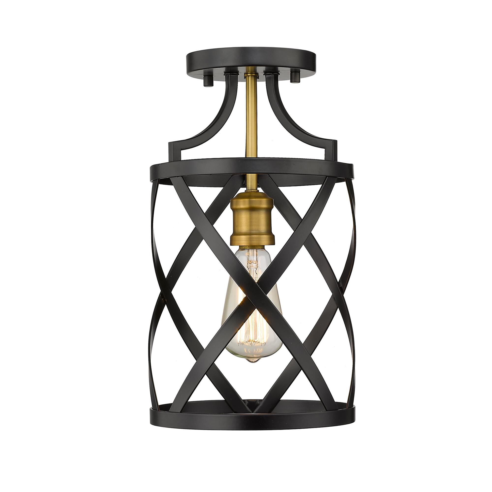 Malcalester 8 Inch 1 Light Flush Mount by Z-Lite
