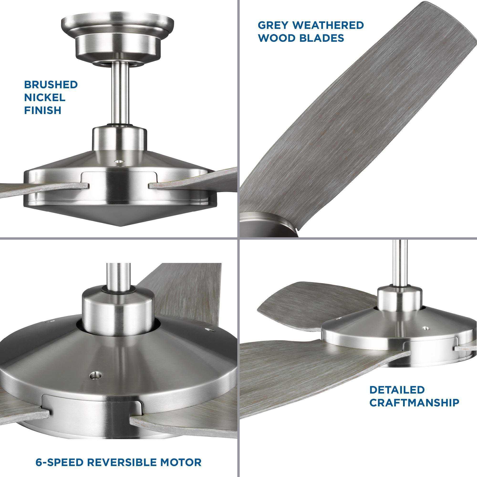 Shown in Brushed Nickel finish