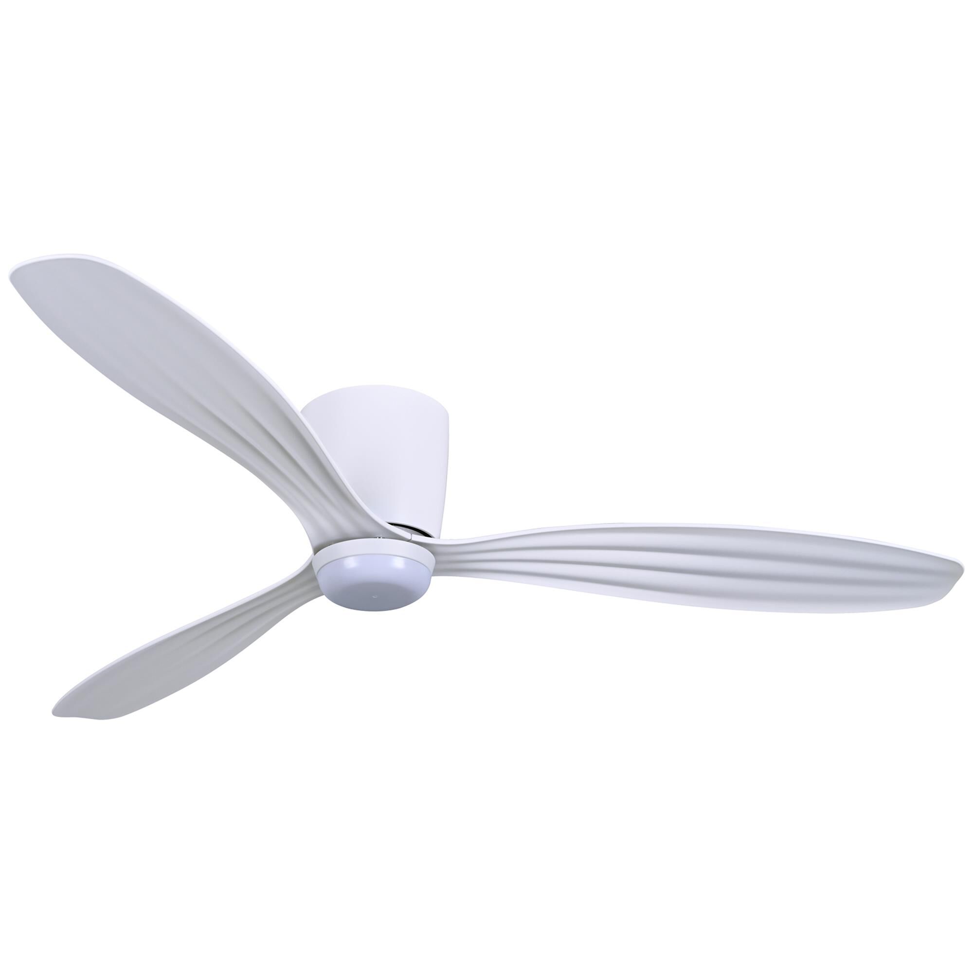 Ventiara 52 Inch Flush Mount Fan with Light Kit,
