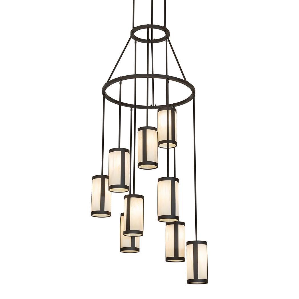 Cartier 35 Inch 12 Light Multi Light Pendant by Meyda Lighting