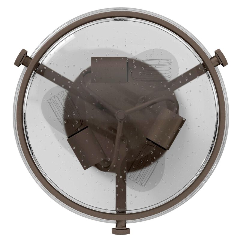 Harper 14 Inch 3 Light Semi Flush Mount by Hinkley