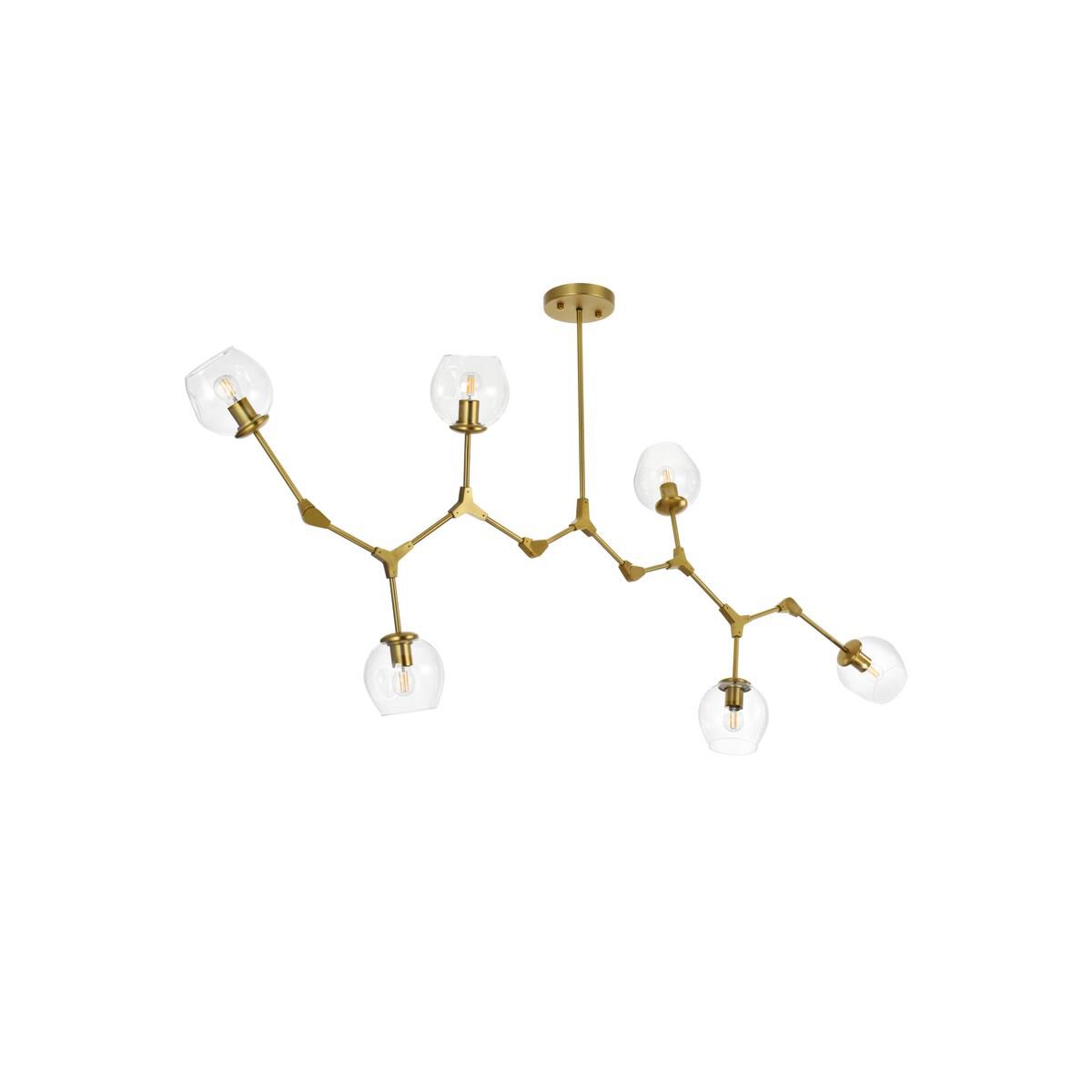 Cavoli 70 Inch Linear Suspension Light by Elegant Lighting