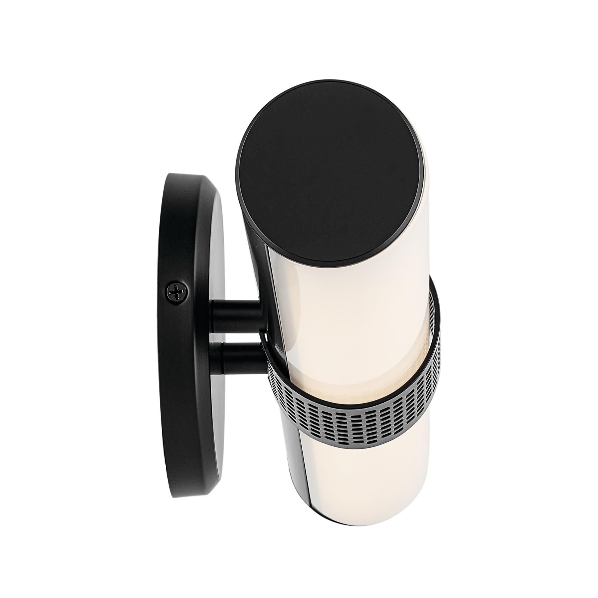 Shown in Black finish and Clear with Painted White Inside glass