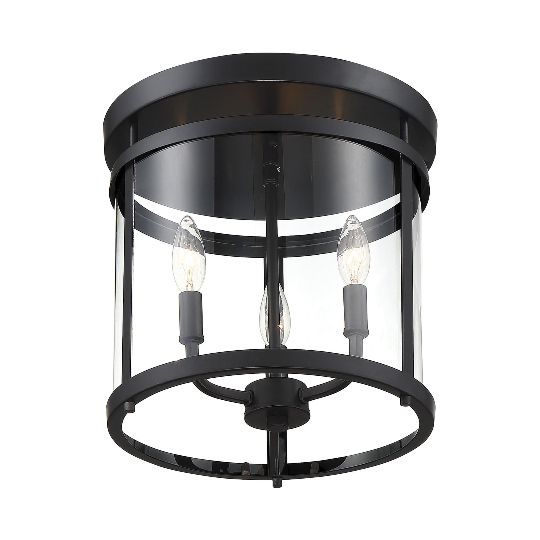 Penrose 12 Inch 3 Light Semi Flush Mount by Savoy House
