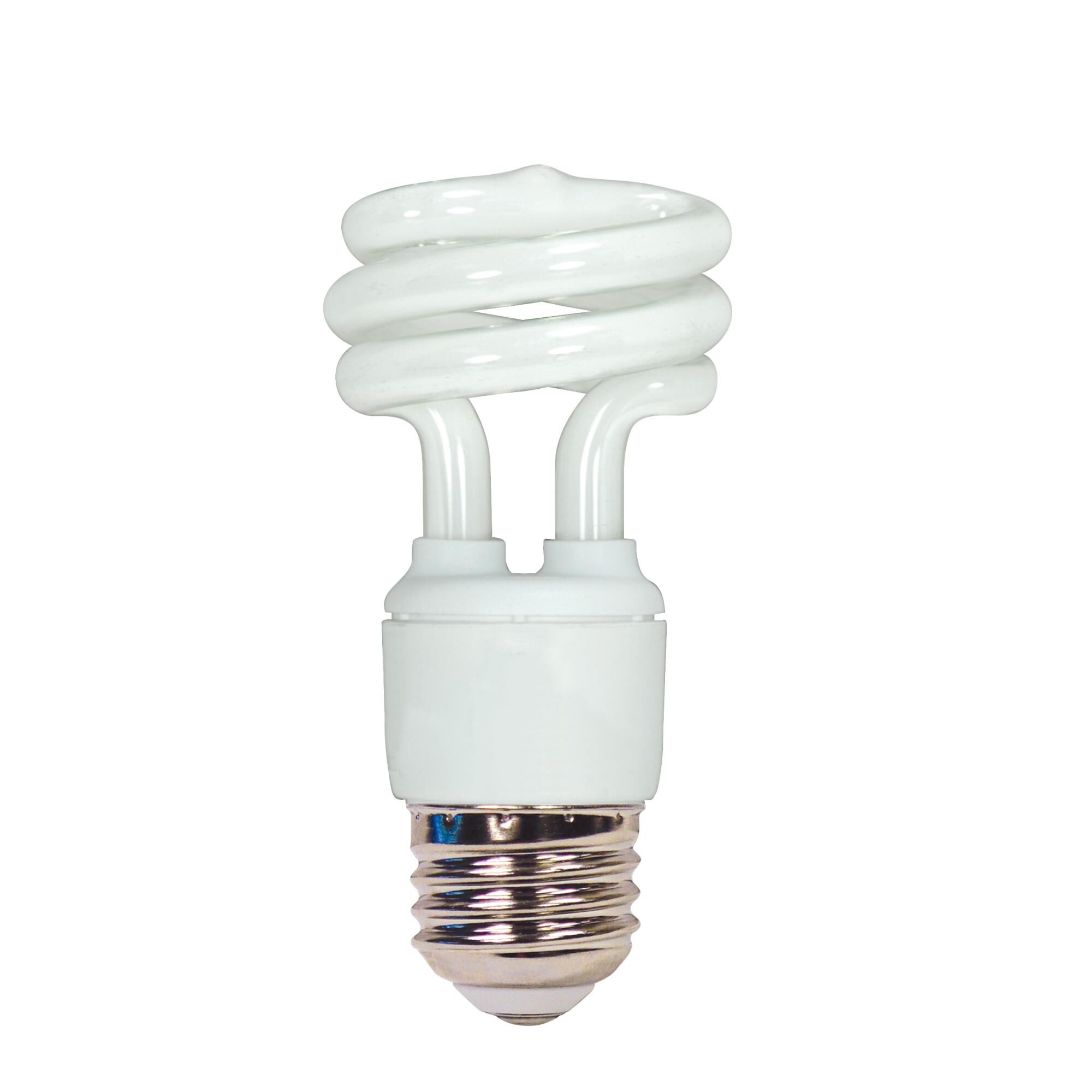 11 Watt 4100K Compact Fluorescent Light Bulb by Satco