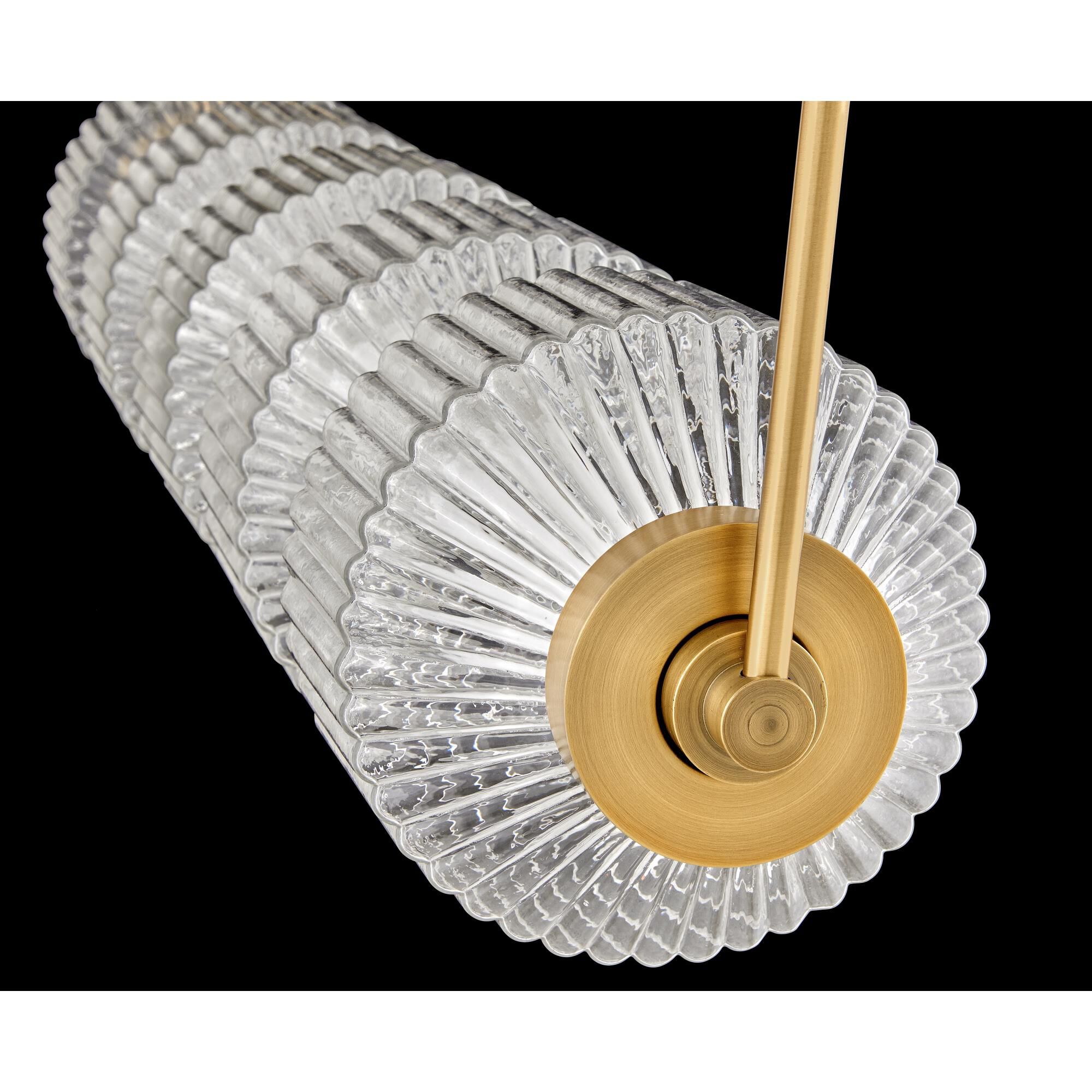 Reign 49 Inch Linear Suspension Light by Fredrick Ramond