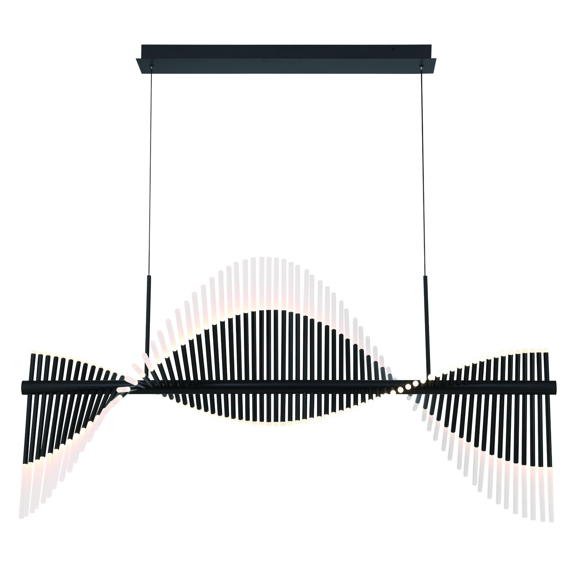 Shown in Black finish and Acrylic glass