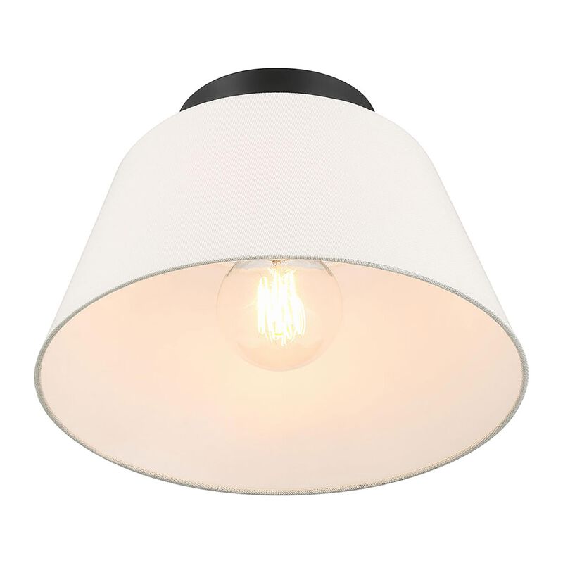 12 Inch Semi Flush Mount by Meridian Lighting