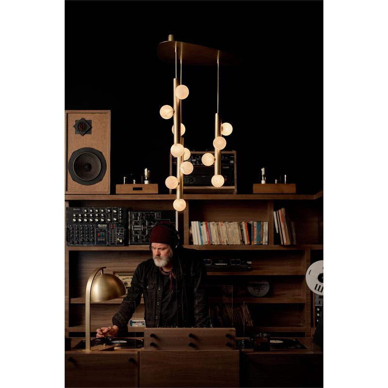 Rhoads 24 Inch 12 Light Multi Light Pendant by Regina Andrew