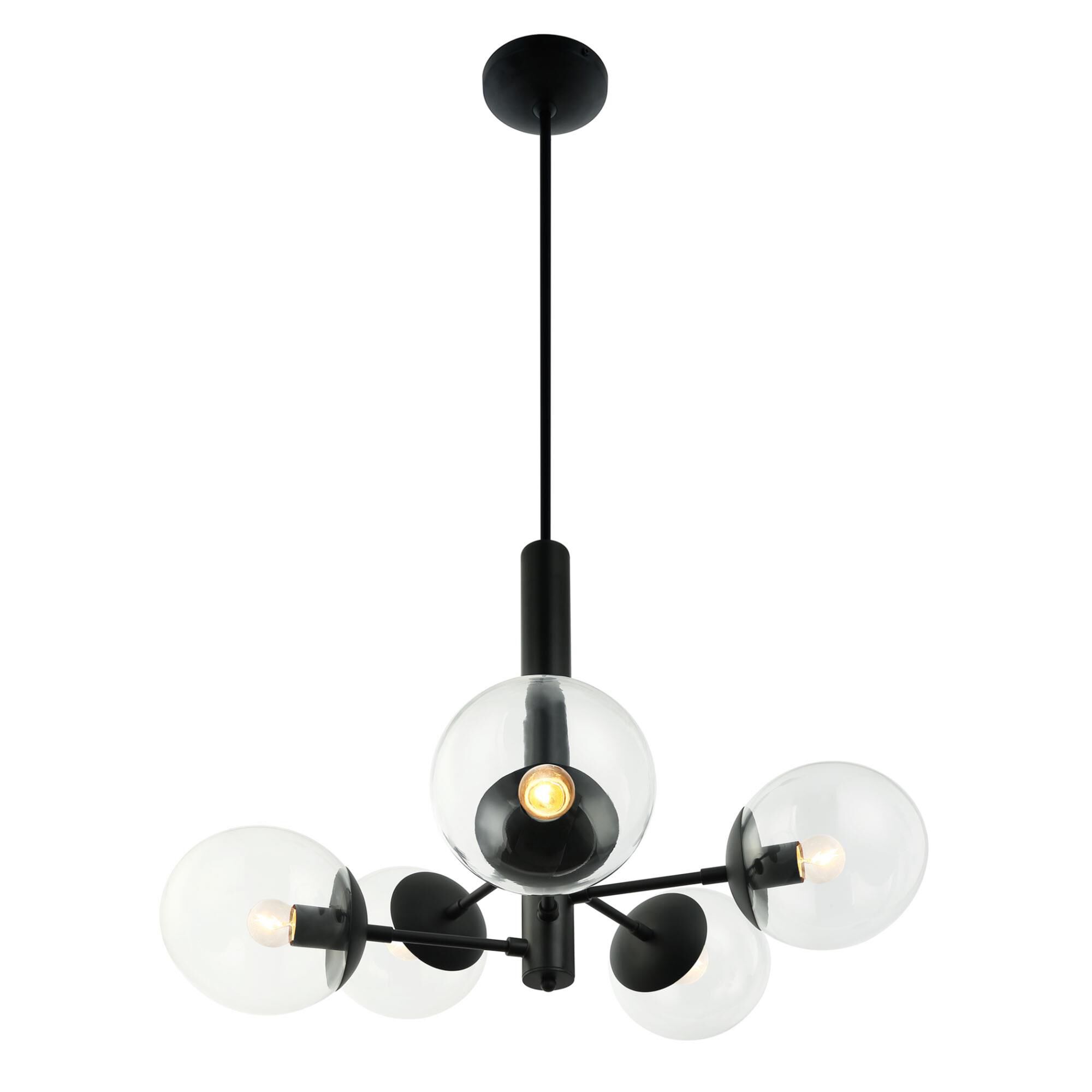 Mid-Century 5 Light Chandelier by Varaluz