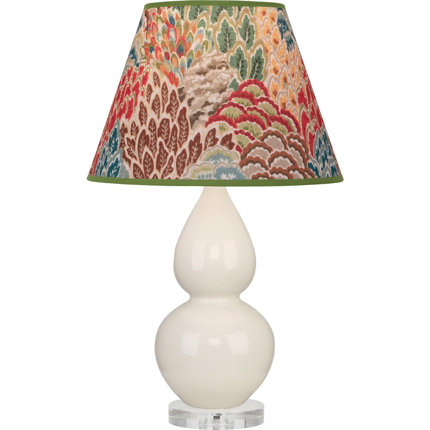Small Double Gourd 23 Inch Table Lamp by Robert Abbey