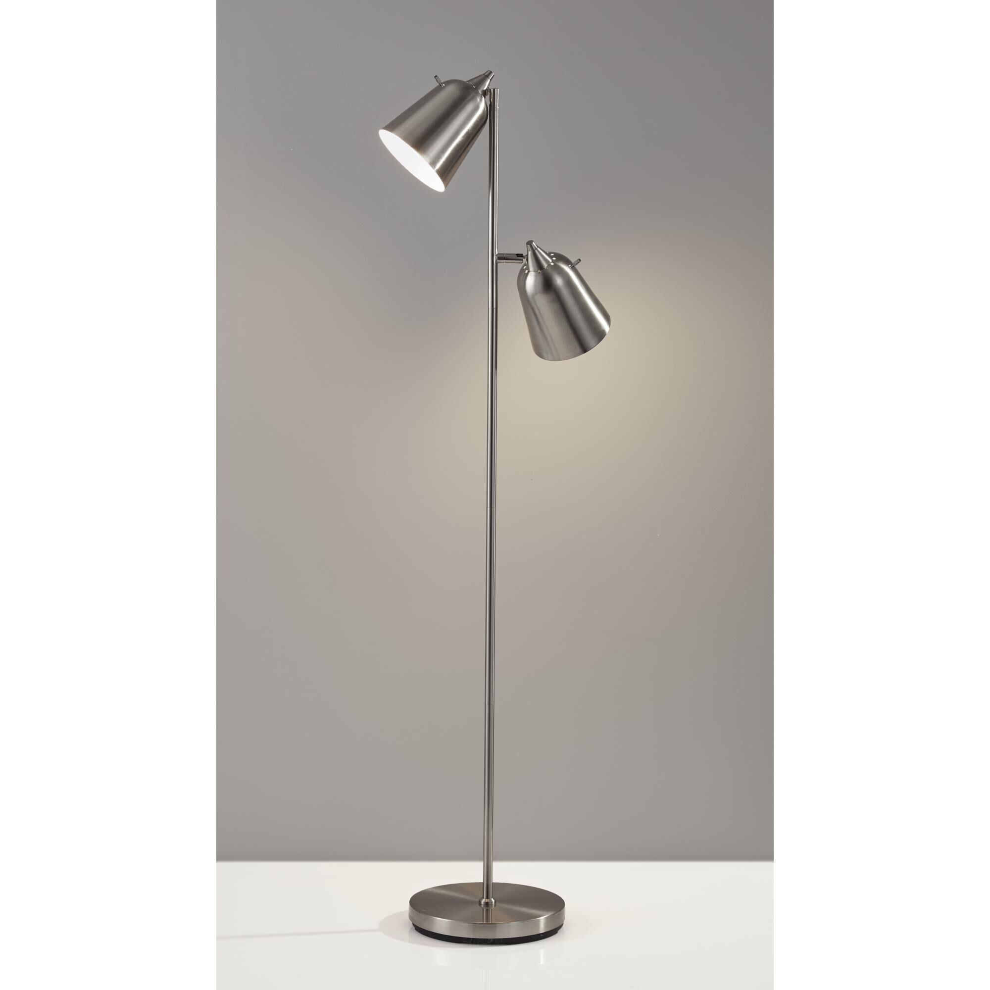 Malcolm 57 Inch Reading Lamp by Adesso