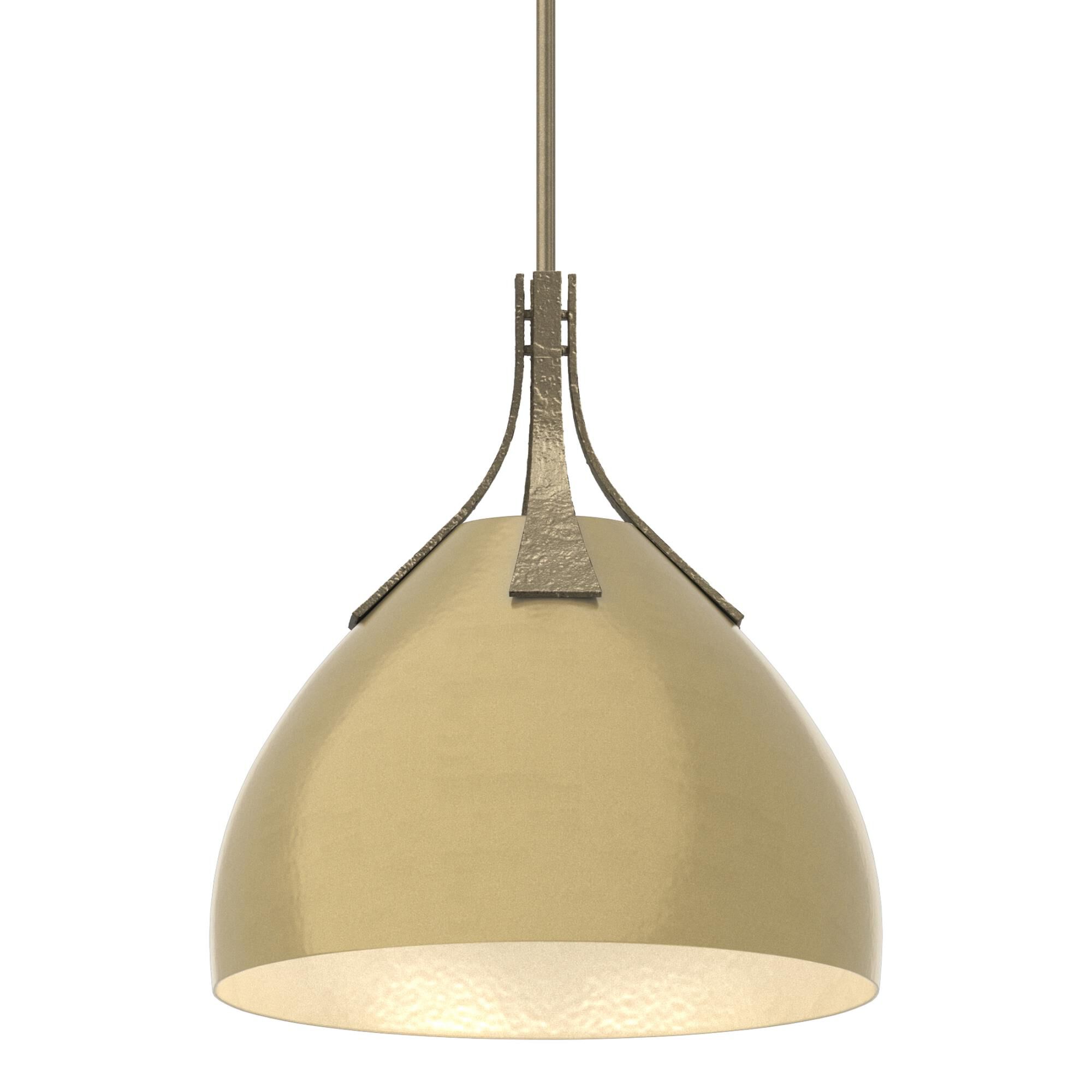 Shown in Soft Gold finish and Modern Brass accent