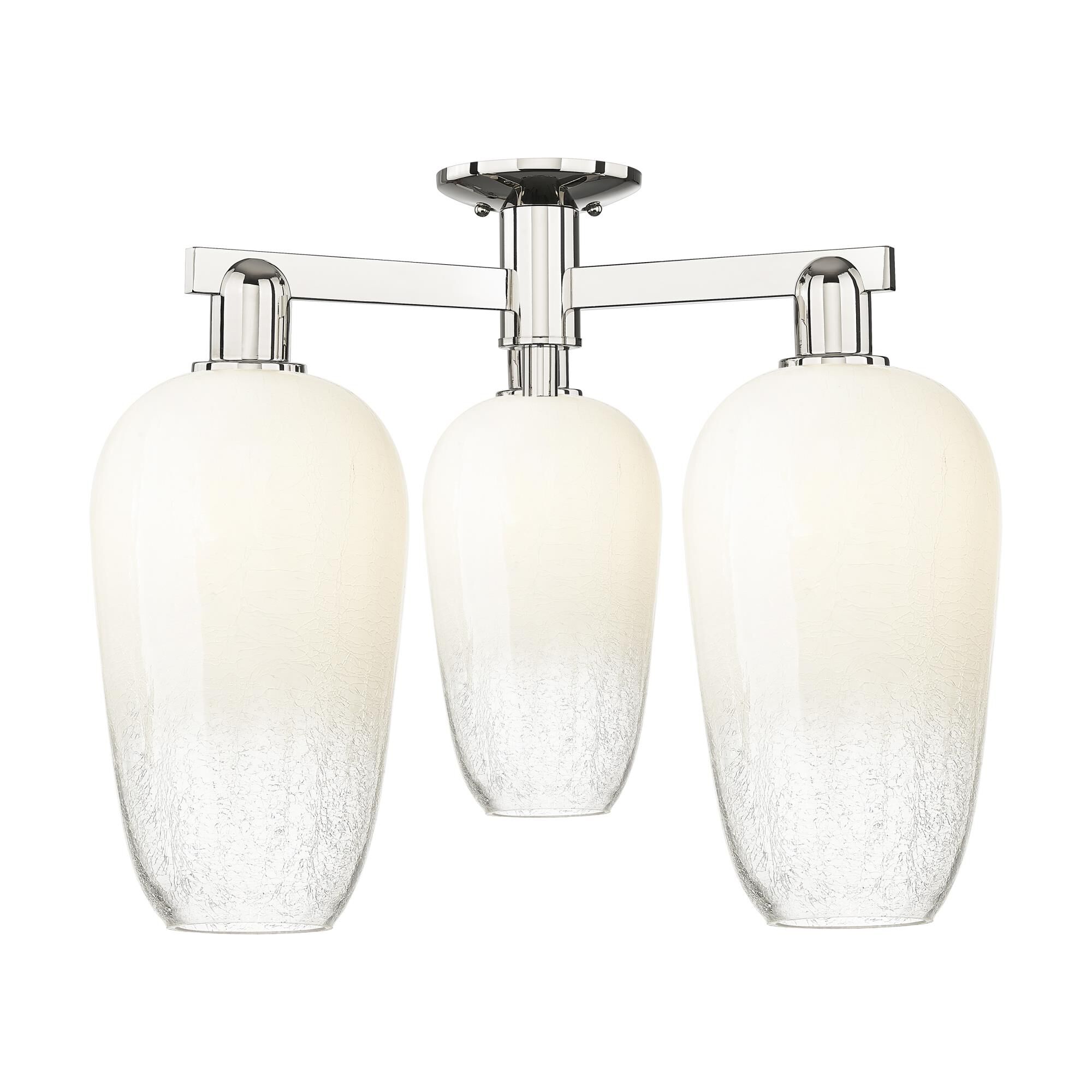 Bruno Marashlian Brookhaven Flute 25 Inch Semi Flush Mount by Innovations Lighting