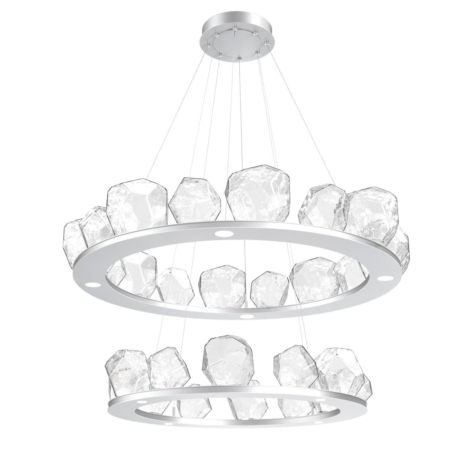 Gem 48 Inch 36 Light LED Chandelier by Hammerton Studio