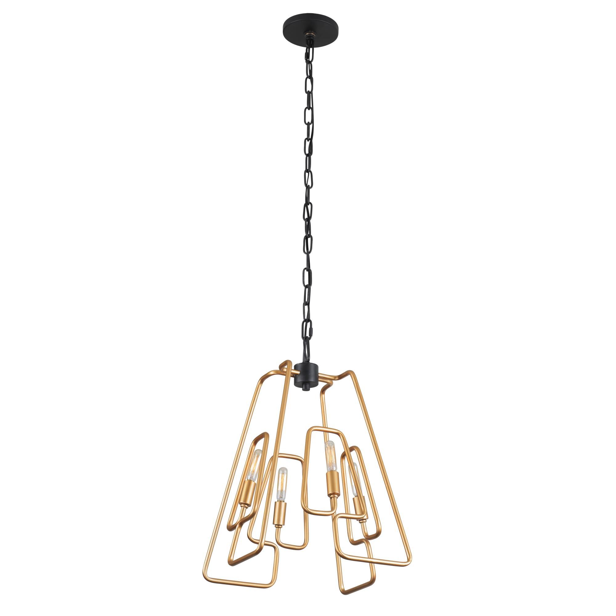 Shown in Aged Gold/Carbon finish