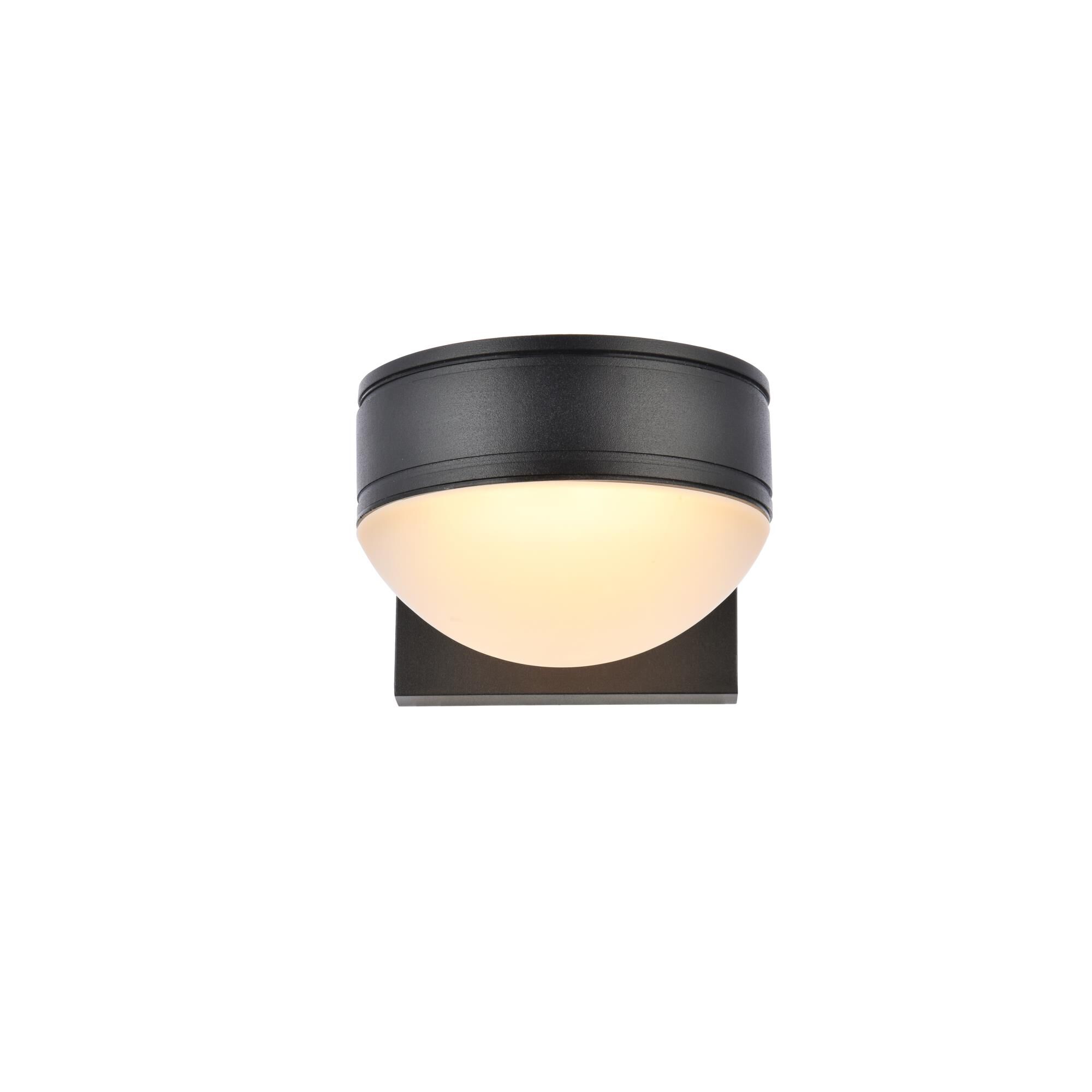 Elegant Lighting Raine 5 Inch Tall LED Outdoor Wall Light