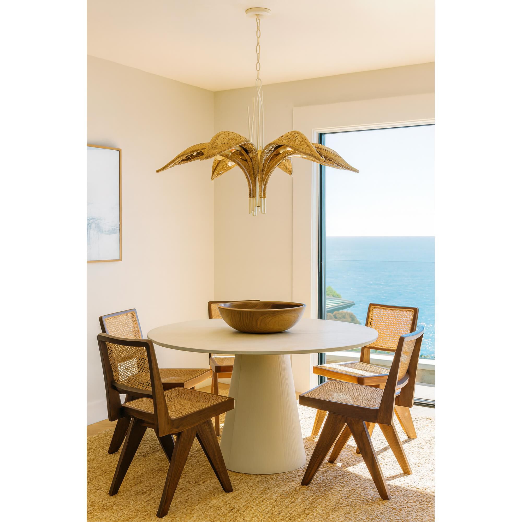 Shown in White, Natural, Tan and Beige finish