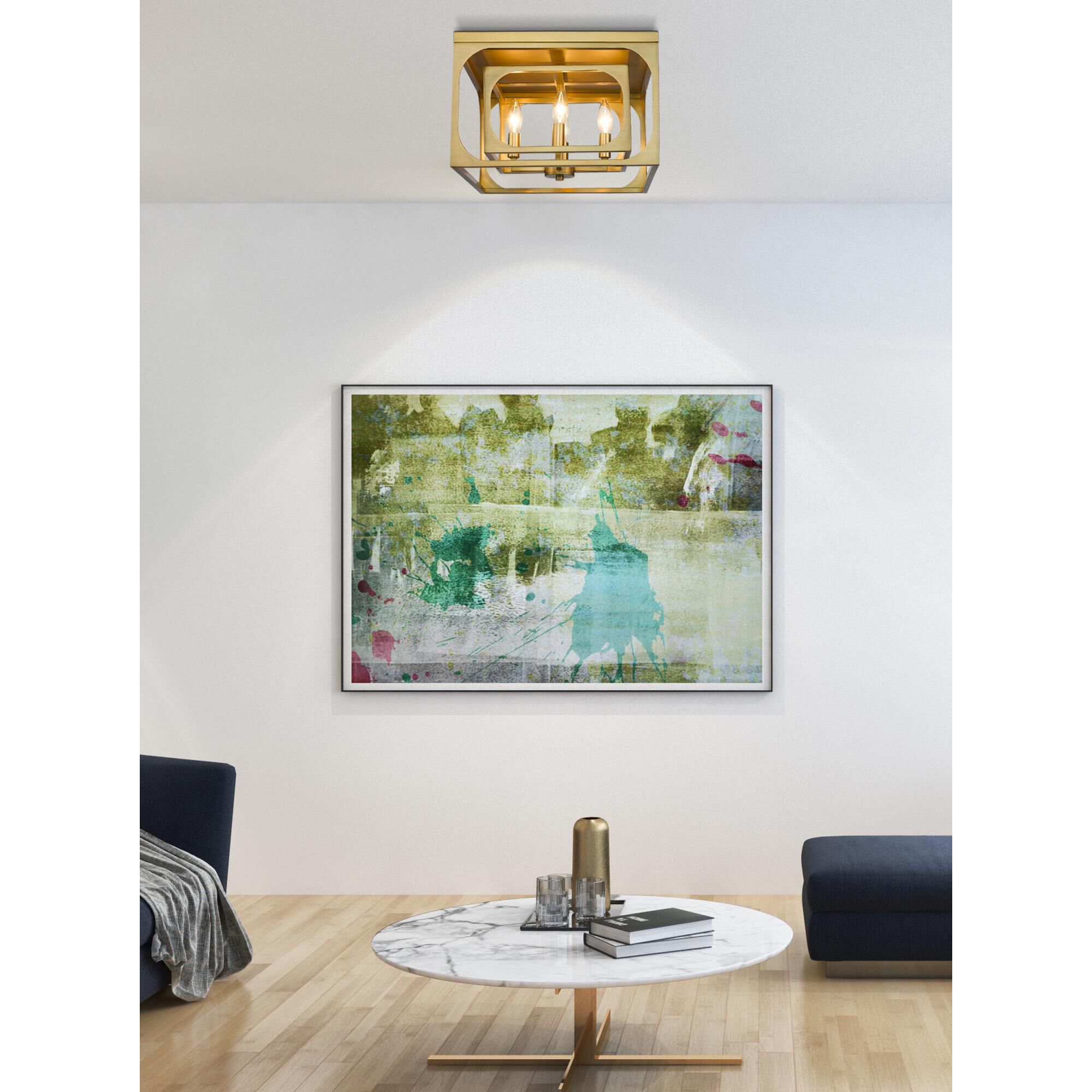 Shown in Rubbed Brass finish and Steel shade