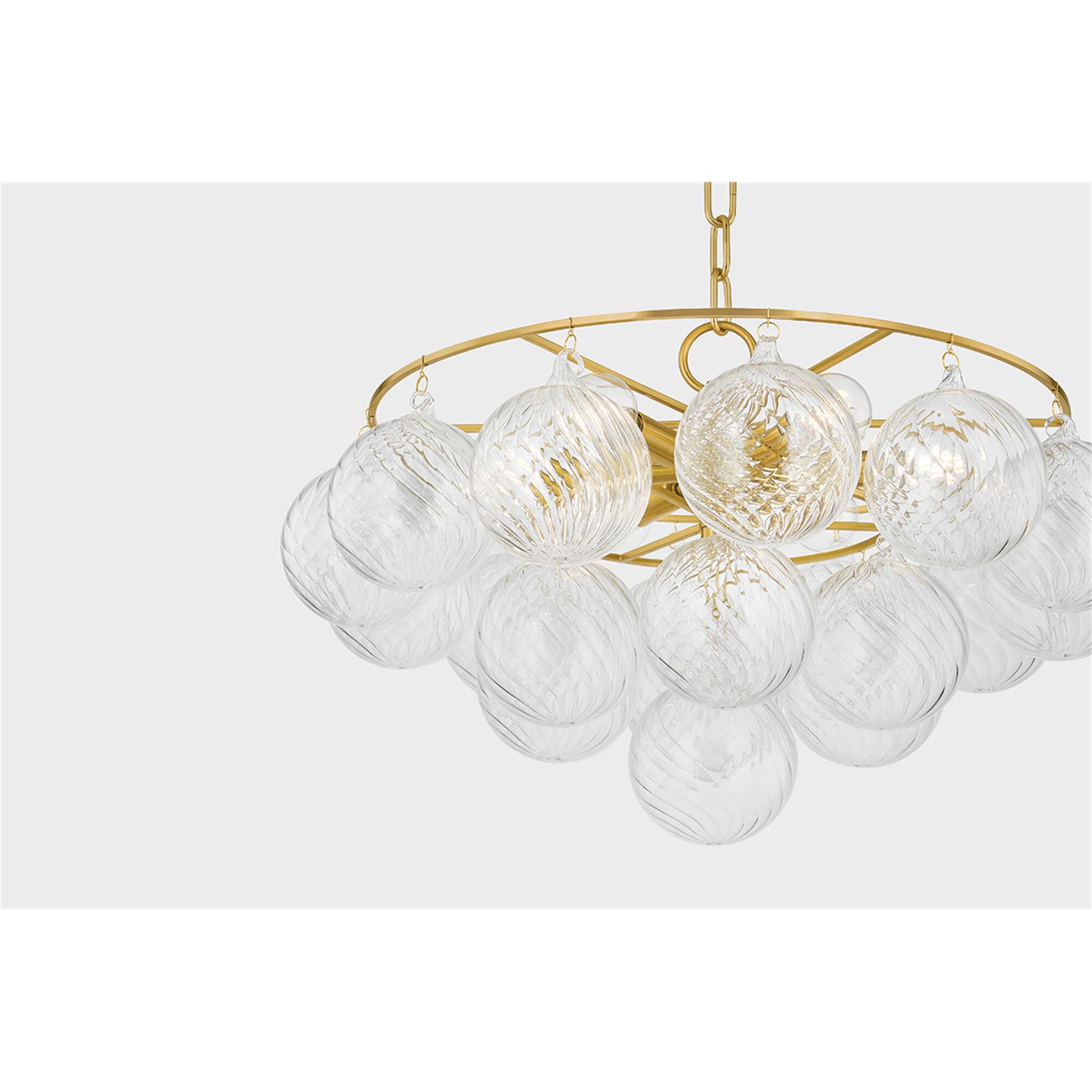 Megan Molten Mimi 22 Inch Chandelier,