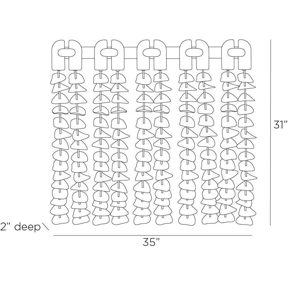 Shown in White Gesso finish