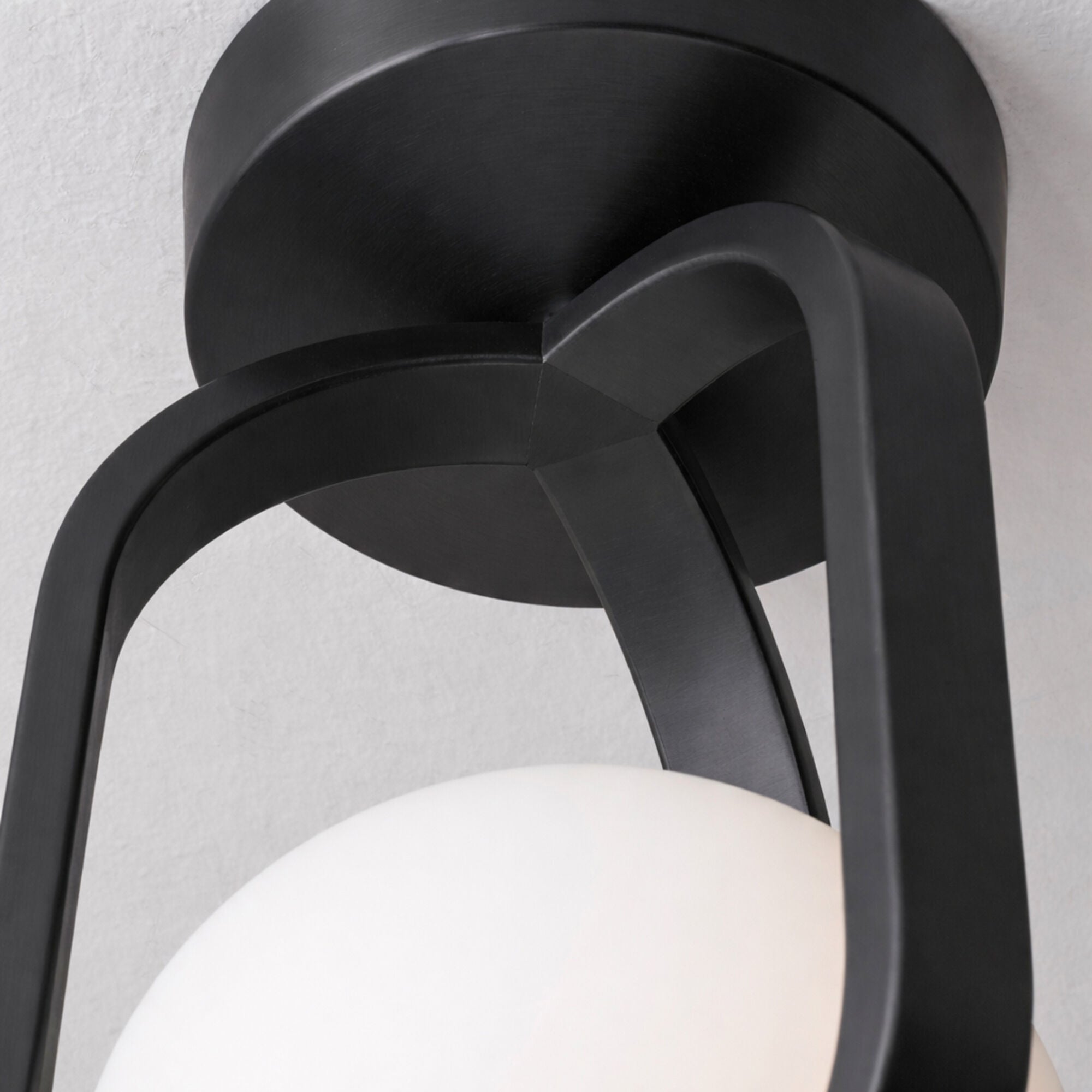 Milan 7 Inch Semi Flush Mount,
