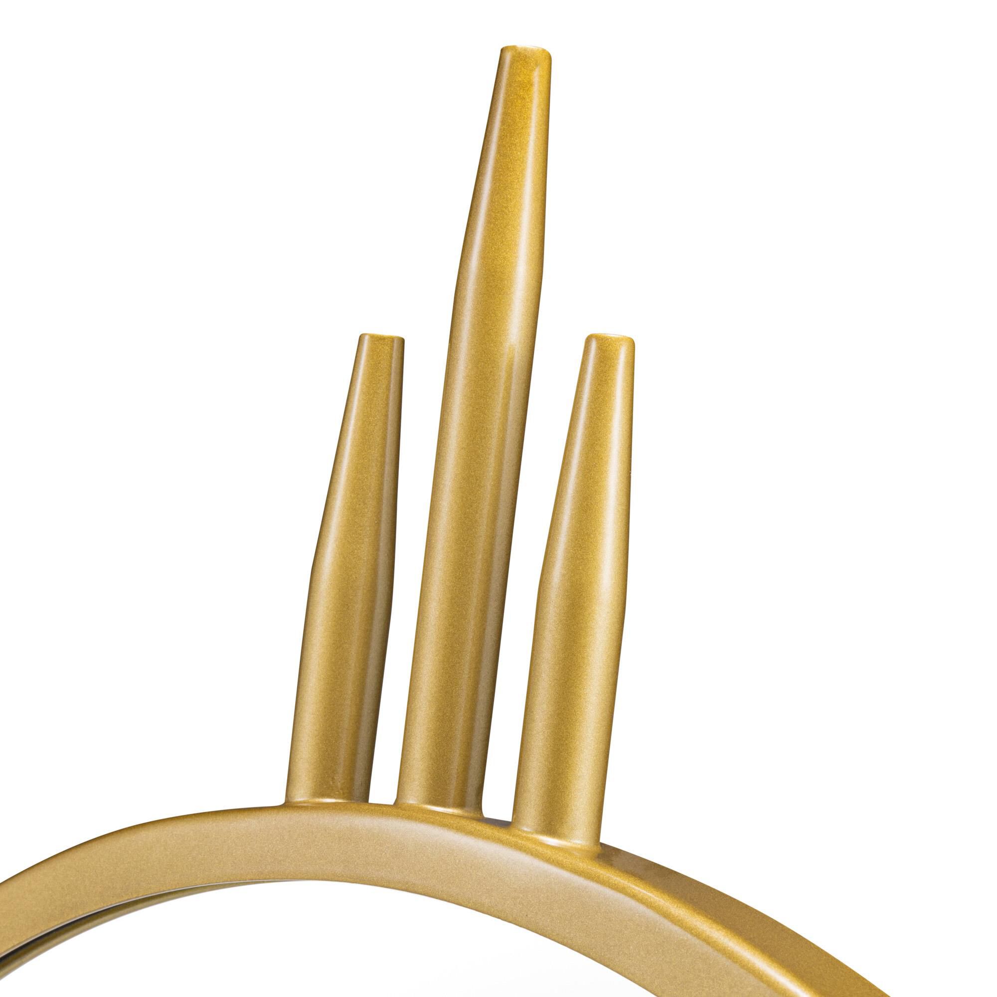 Shown in Gold finish