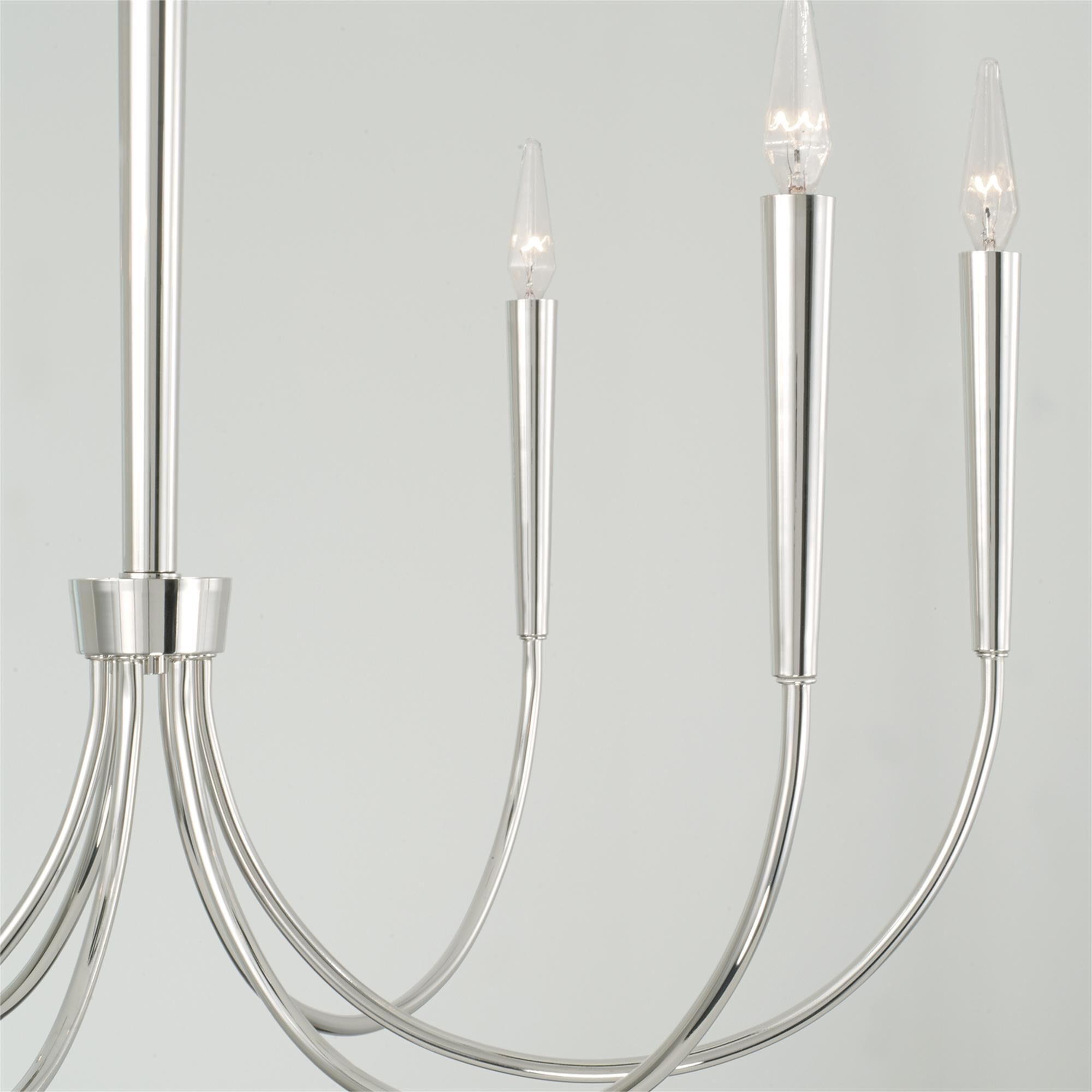 Shown in Polished Nickel finish