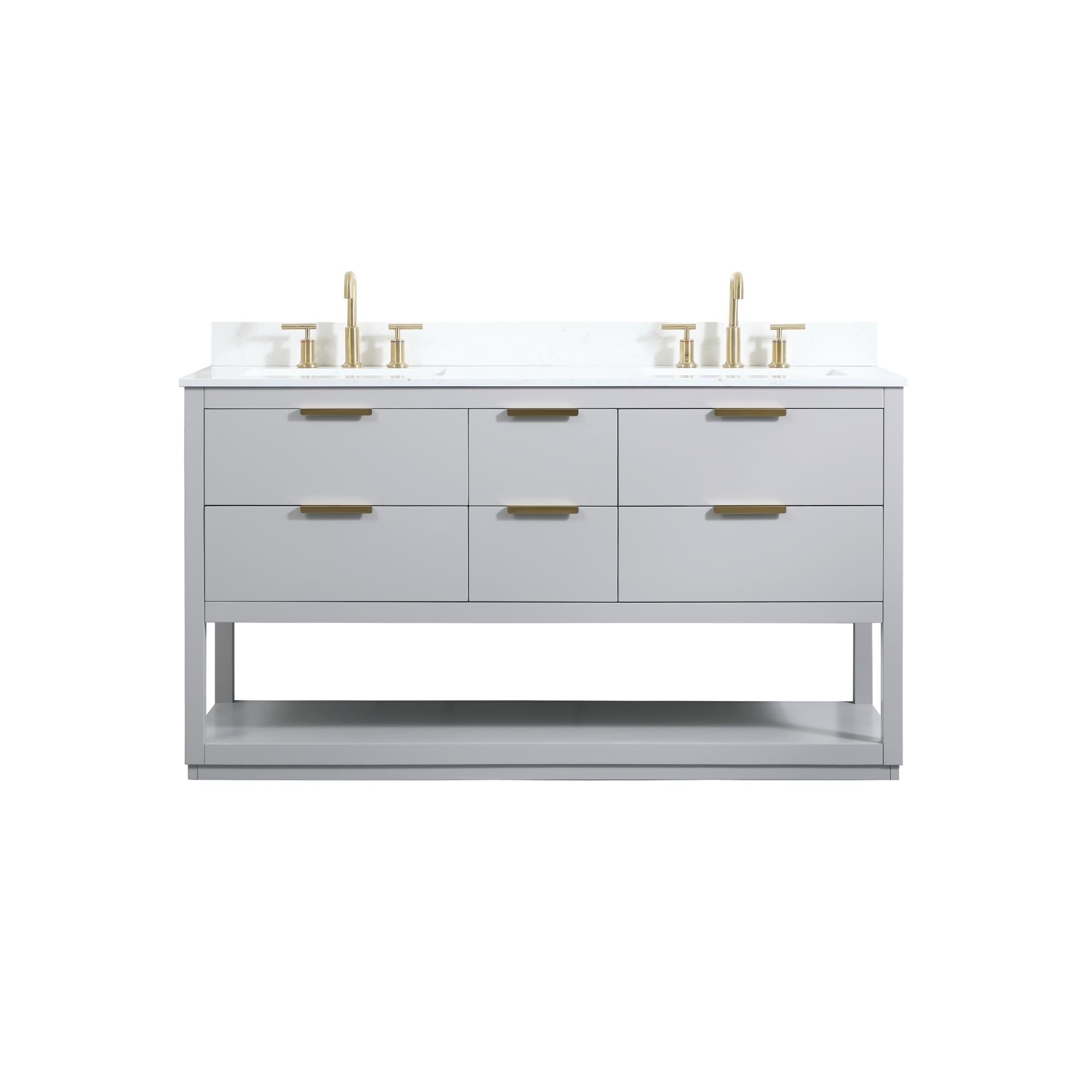 Shown in Grey finish