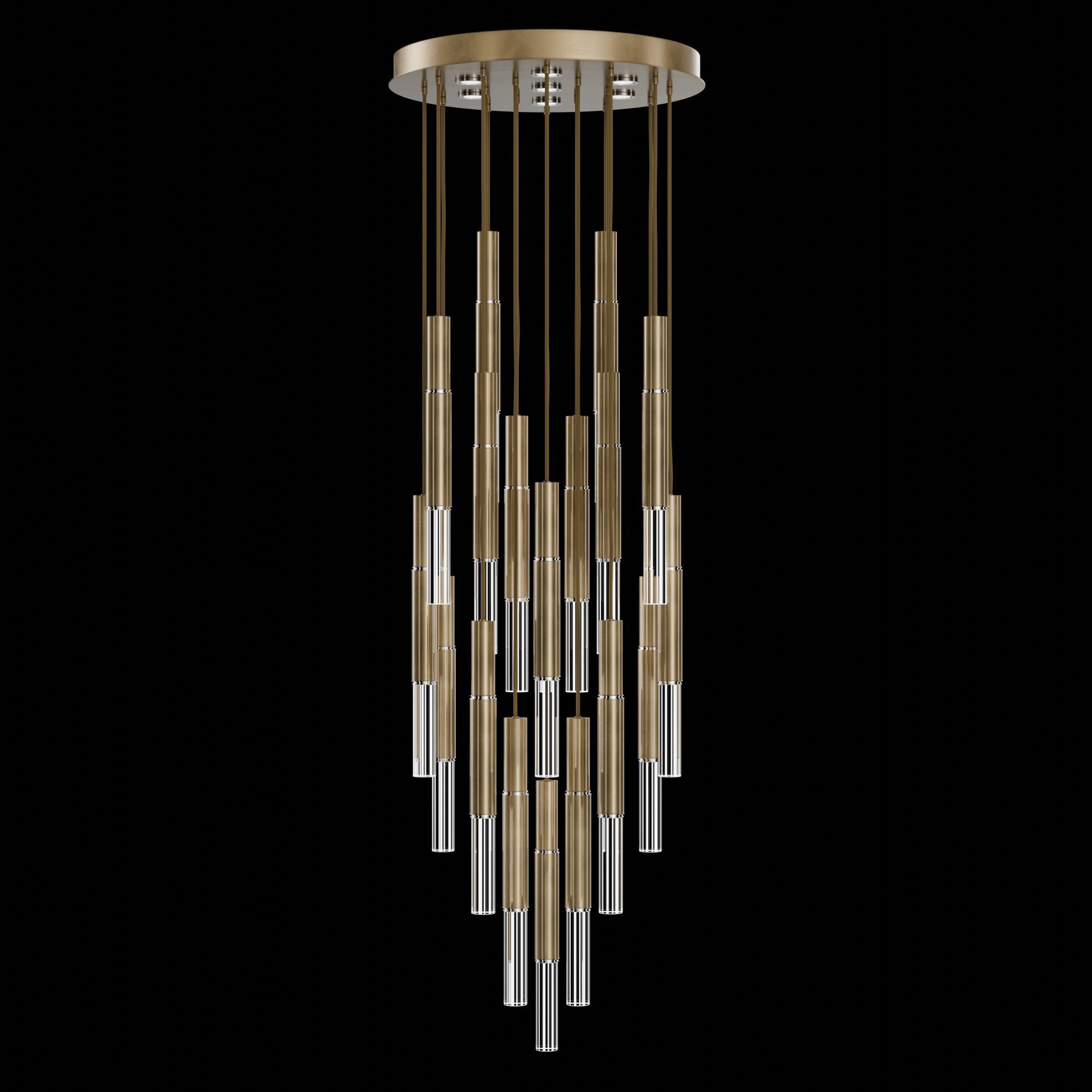 Antonia Antonia 31 Inch Multi Light Pendant by Fine Art Handcrafted Lighting